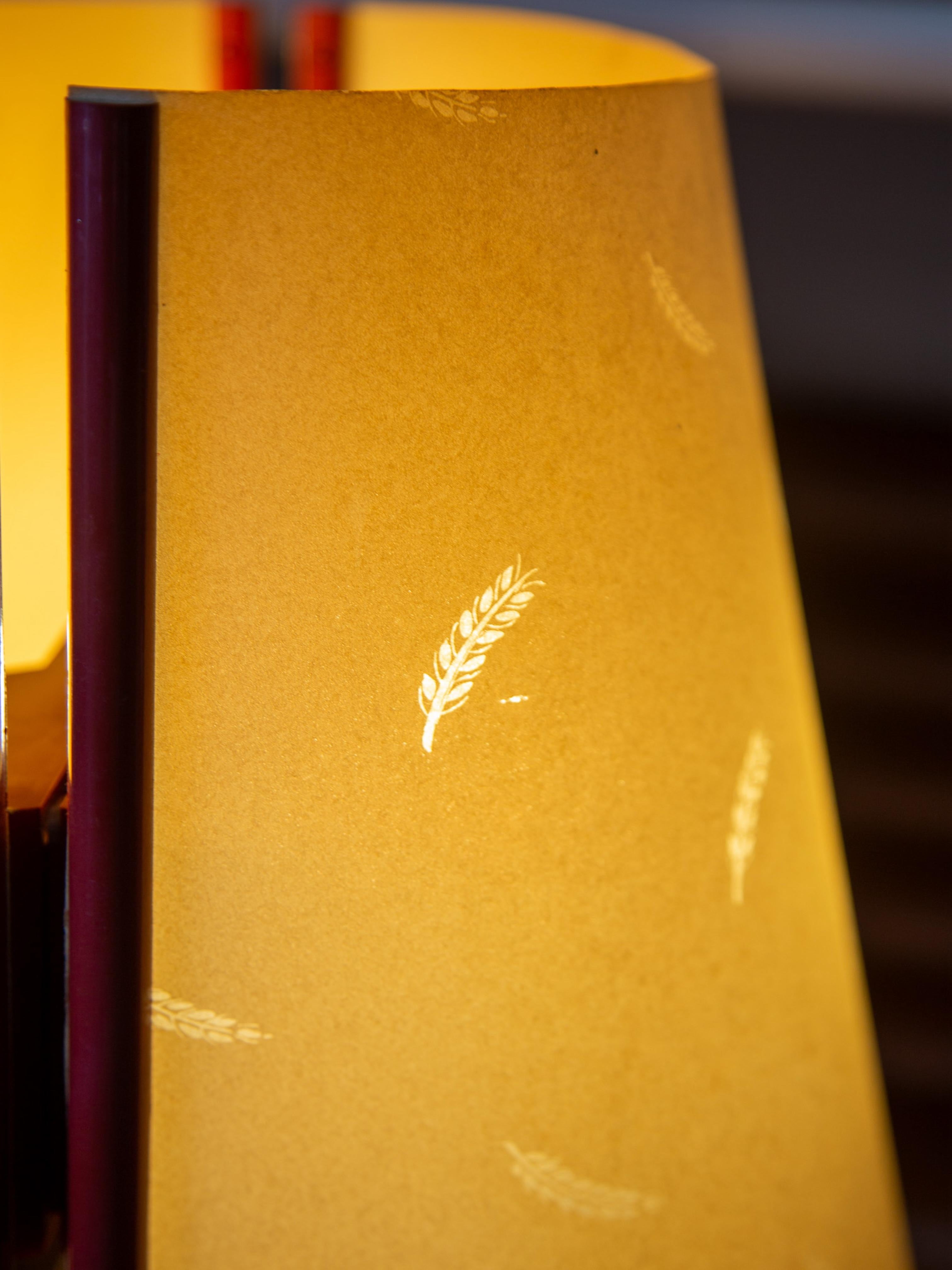 Stilnovo Table Lamp in Metal & Parchment Paper For Sale 5