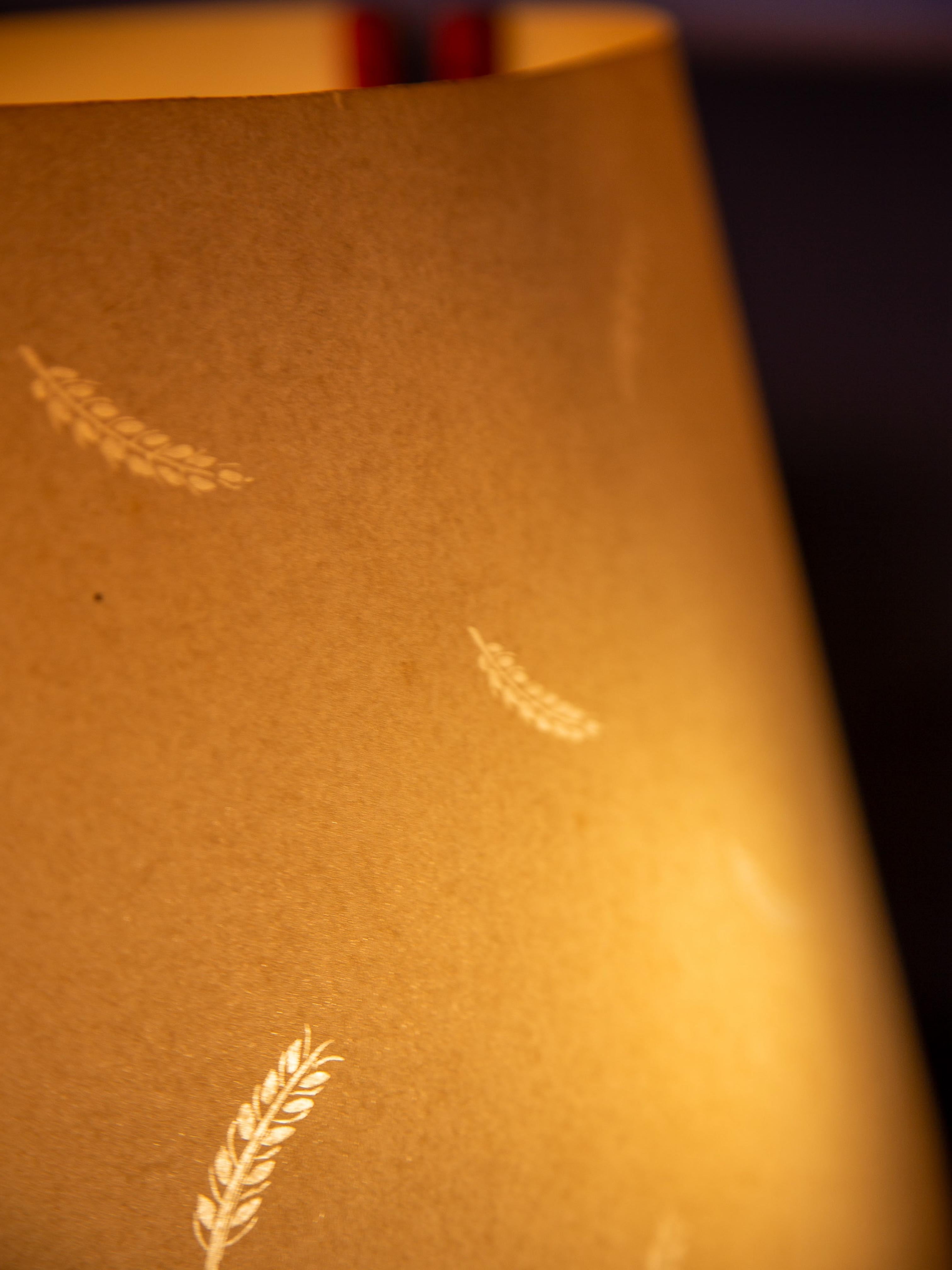 Stilnovo Table Lamp in Metal & Parchment Paper For Sale 7