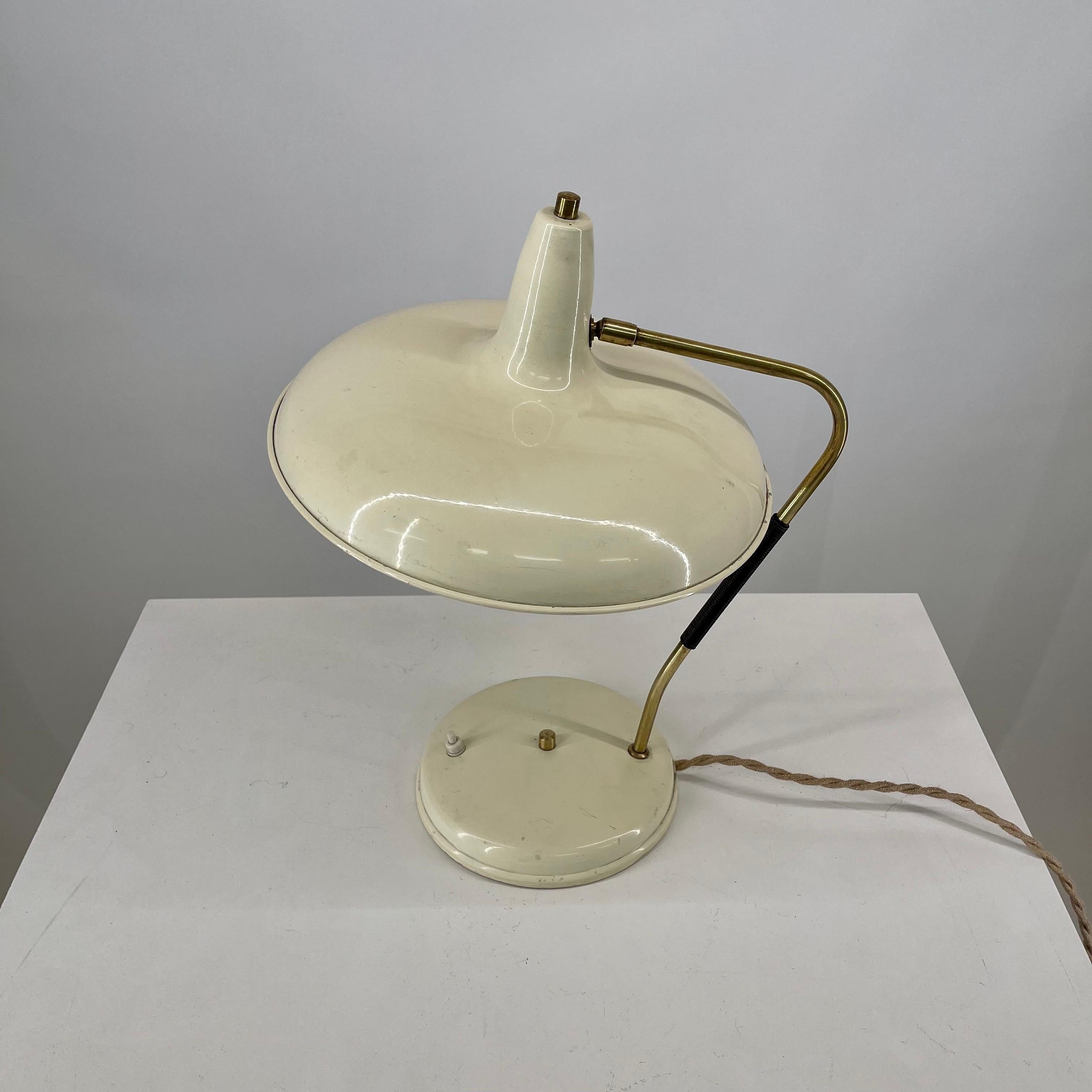 Mid-Century Modern Stilnovo Table Lamp Italy 1950s For Sale