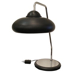 Lampe de bureau Stilnovo Matal Crome Metal, 1970, Italie