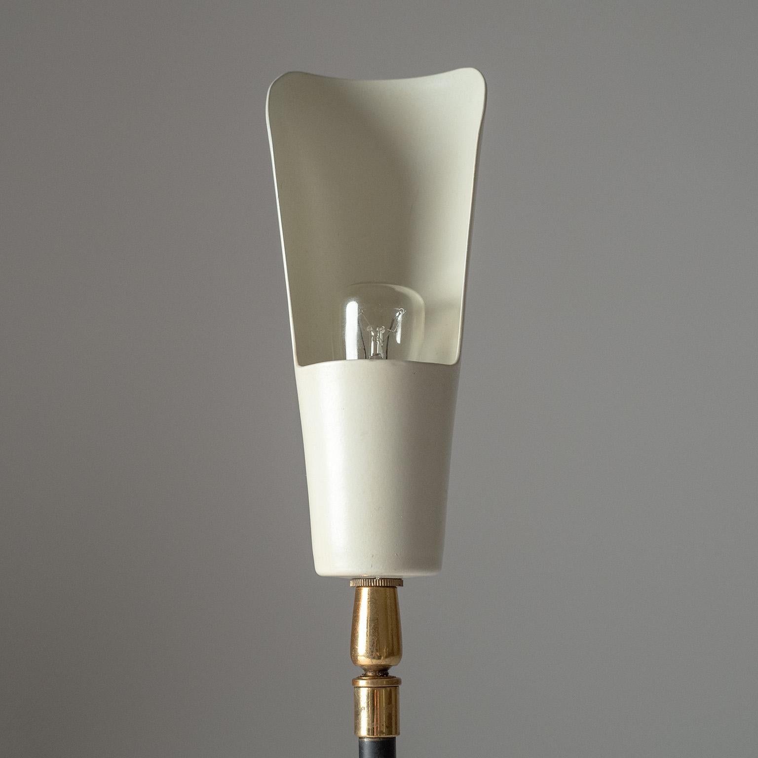 Mid-20th Century Stilnovo Three-Arm Table Lamp, circa 1960 For Sale