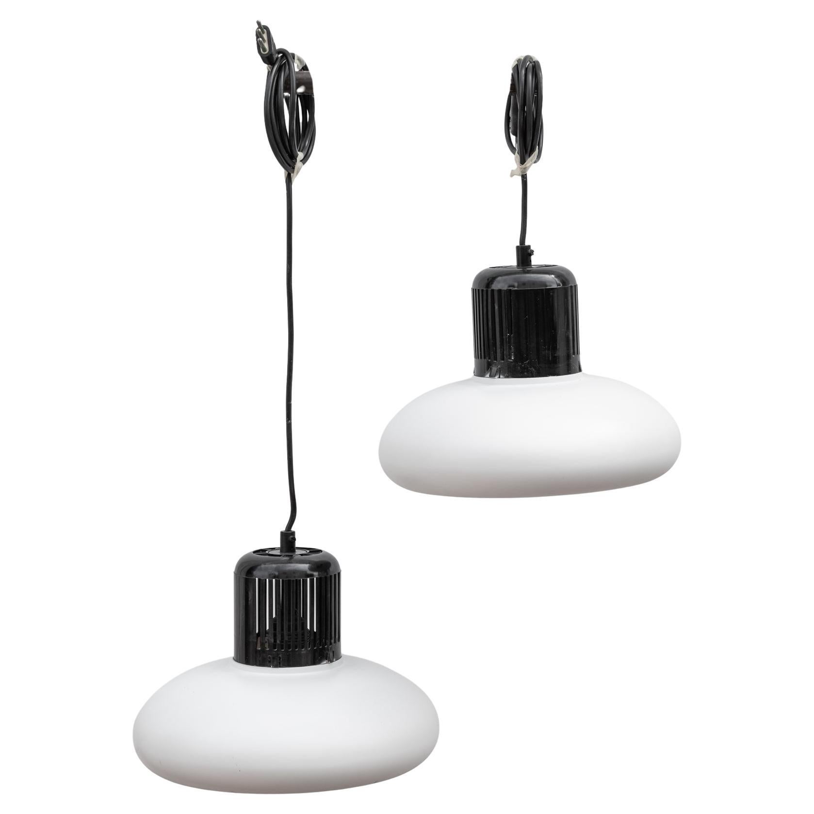 Stilnovo Trepiù Pair of ORIGINAL Pendant Lamps, 1970s