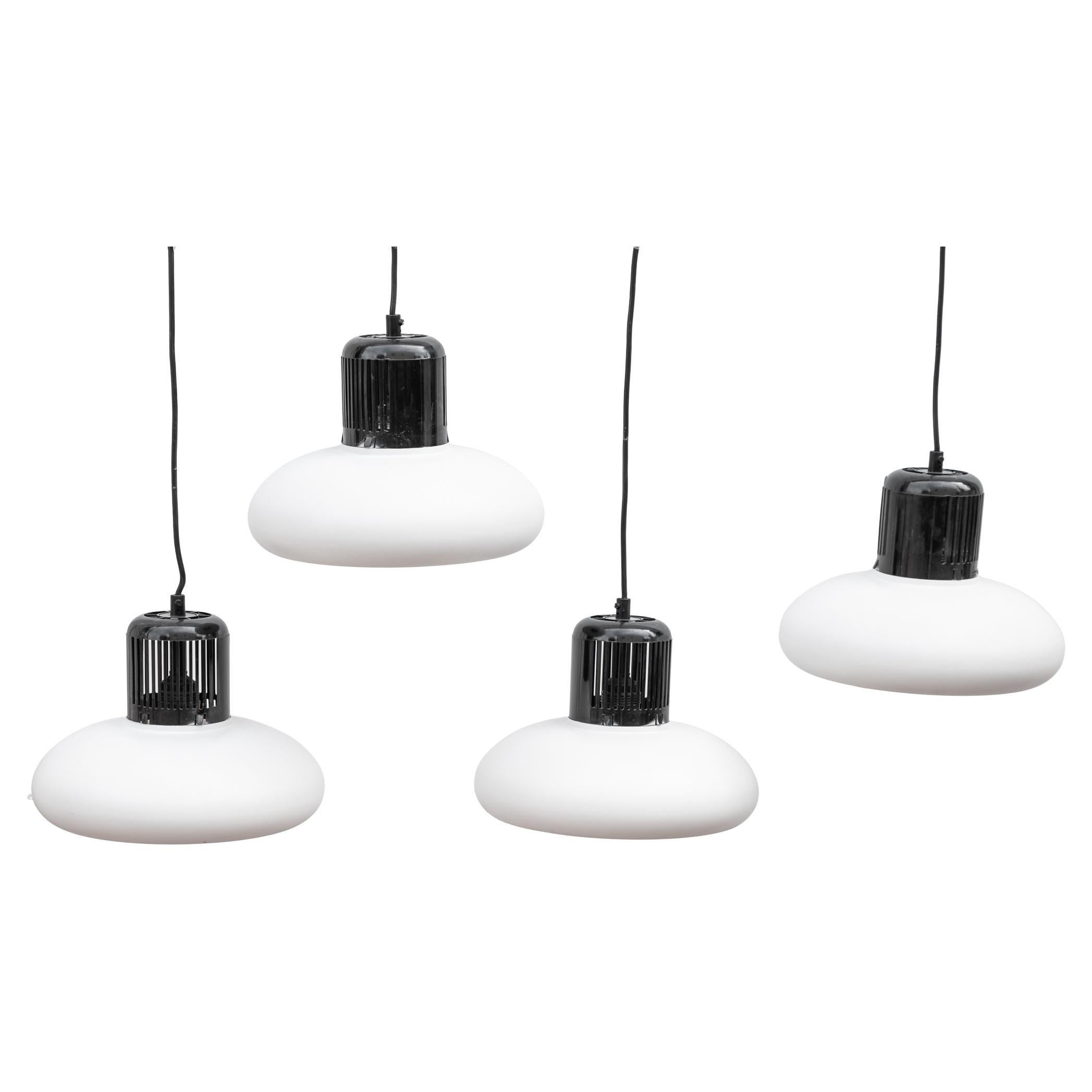 Stilnovo Trepiù Four ORIGINAL Pendant Lamps, 1970s For Sale