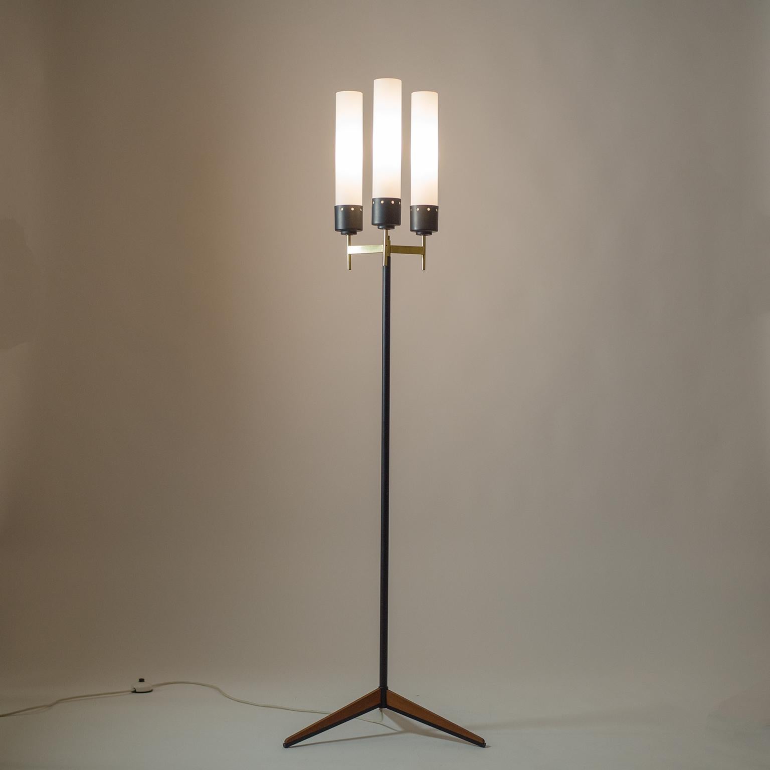 Mid-20th Century Stilnovo Tripod Floor Lamp, 1950s For Sale