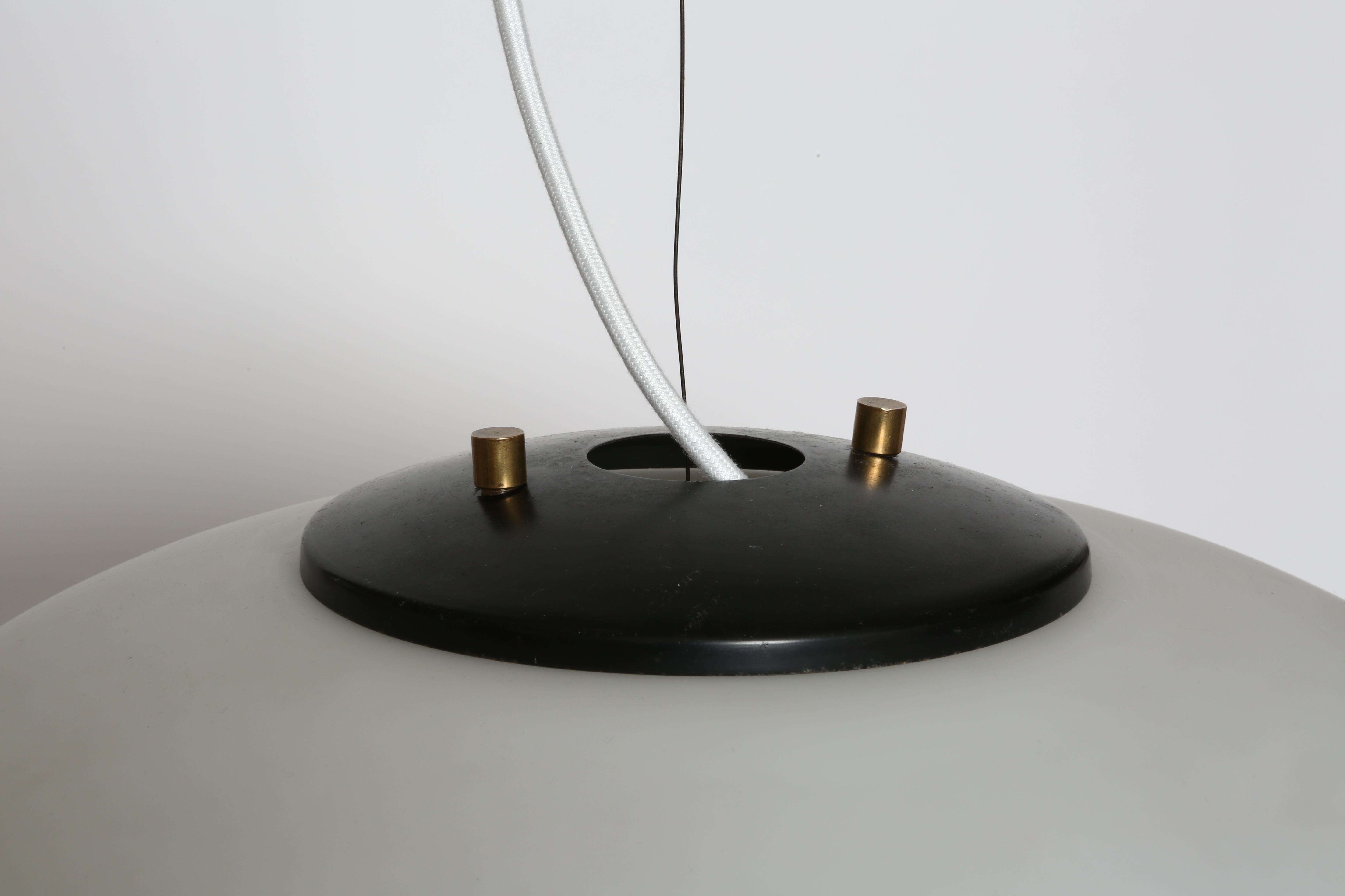 Stilnovo UFO-Deckenstativ, Italien, ca. 1960er Jahre im Angebot 6