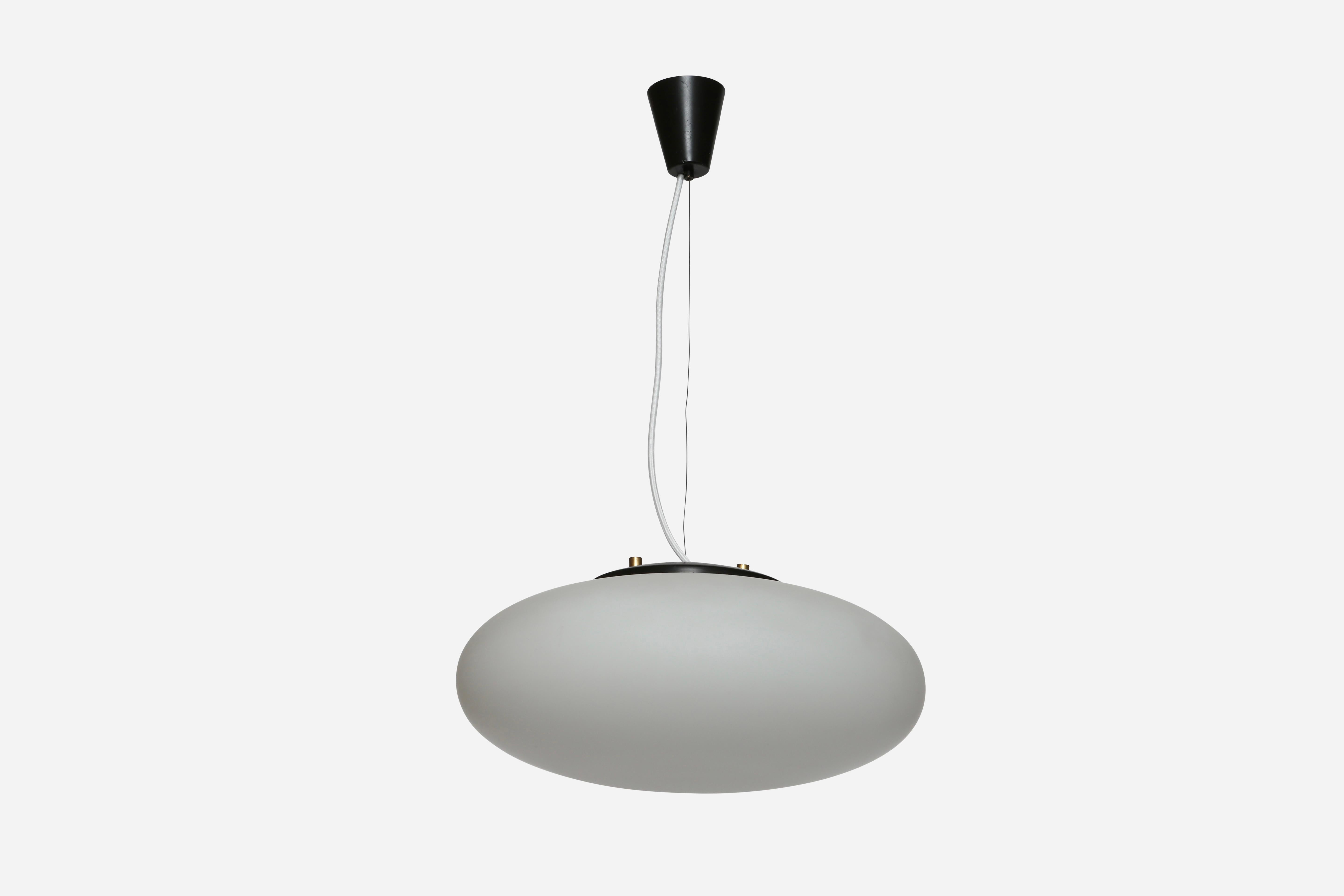 Stilnovo UFO-Deckenstativ, Italien, ca. 1960er Jahre (Moderne der Mitte des Jahrhunderts) im Angebot