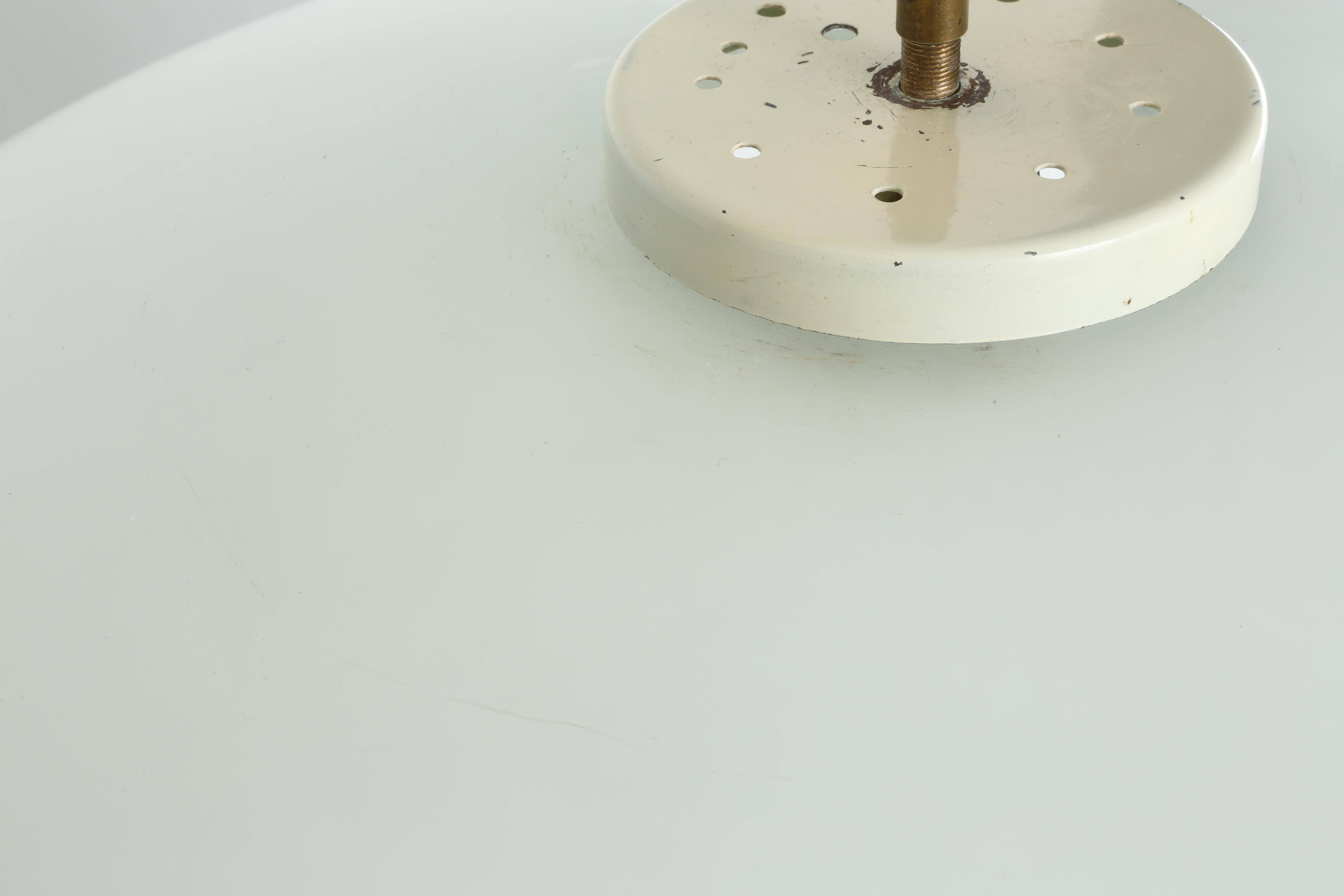 Metallo Pendente da soffitto UFO di Stilnovo, Italia, circa anni '60 in vendita