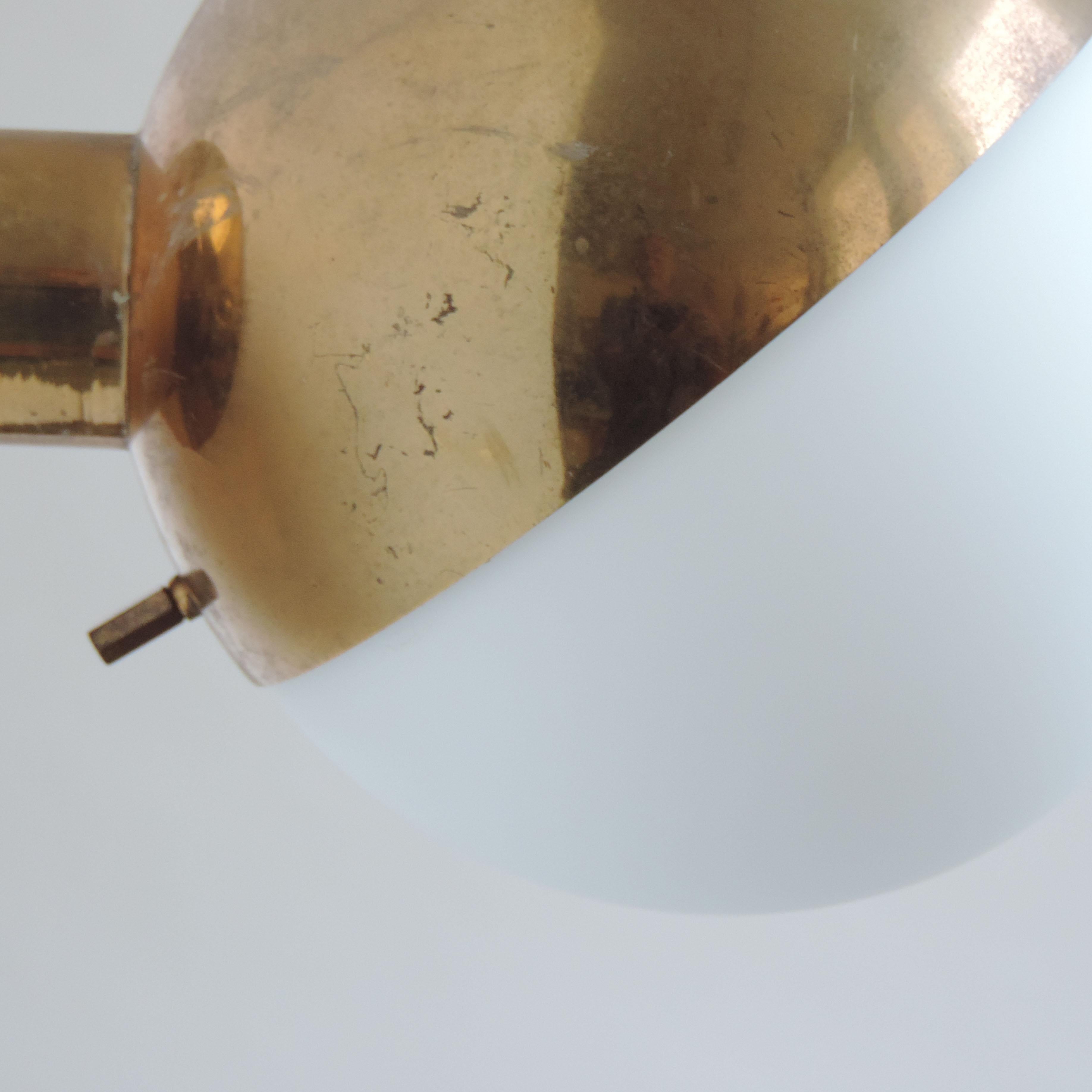Mid-Century moderno Lampada da parete Stilnovo, Italia 1950