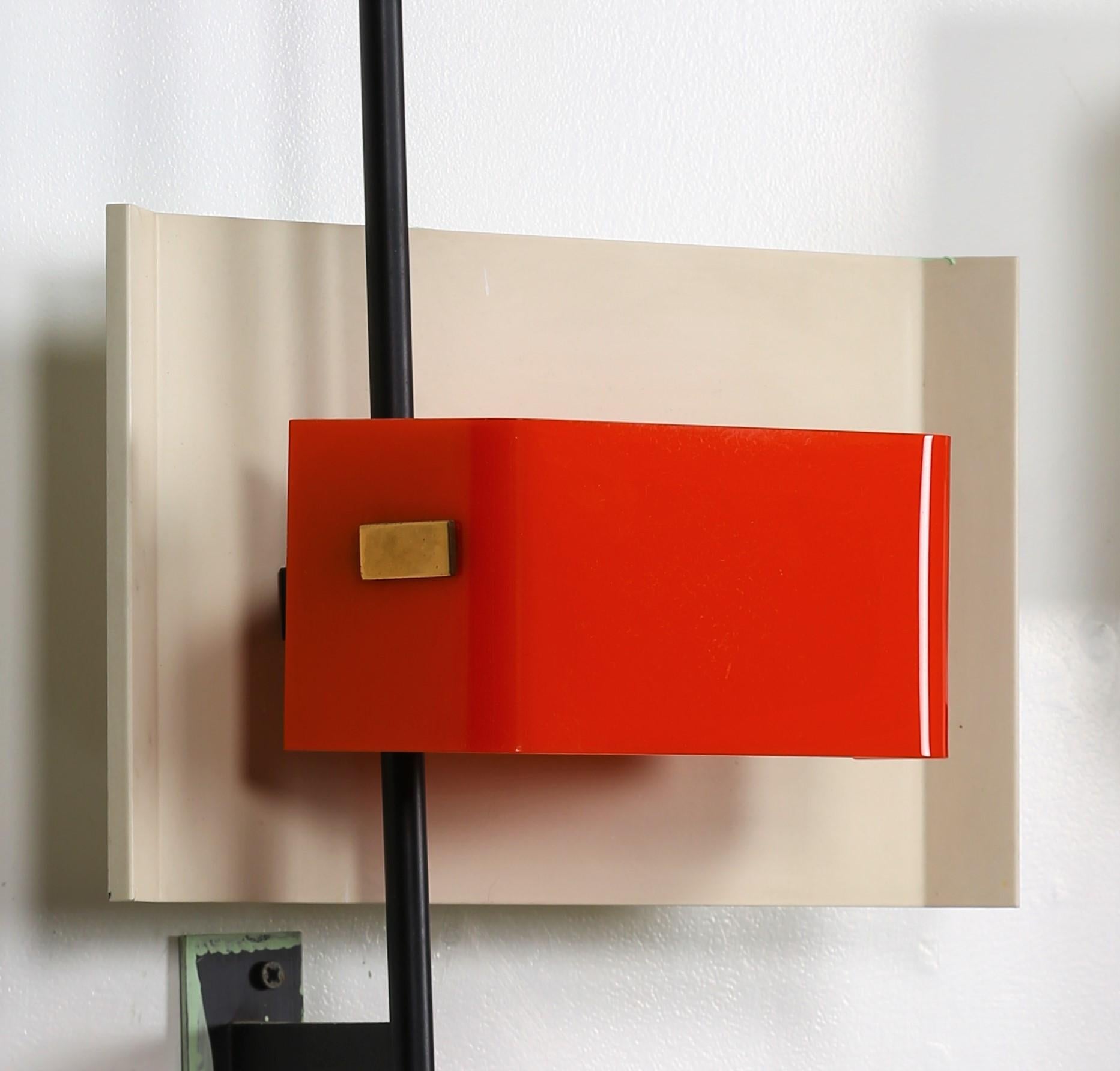 Stilnovo Wall Lamp Model 2020, Italy, 1955, See Video  In Good Condition For Sale In London, GB