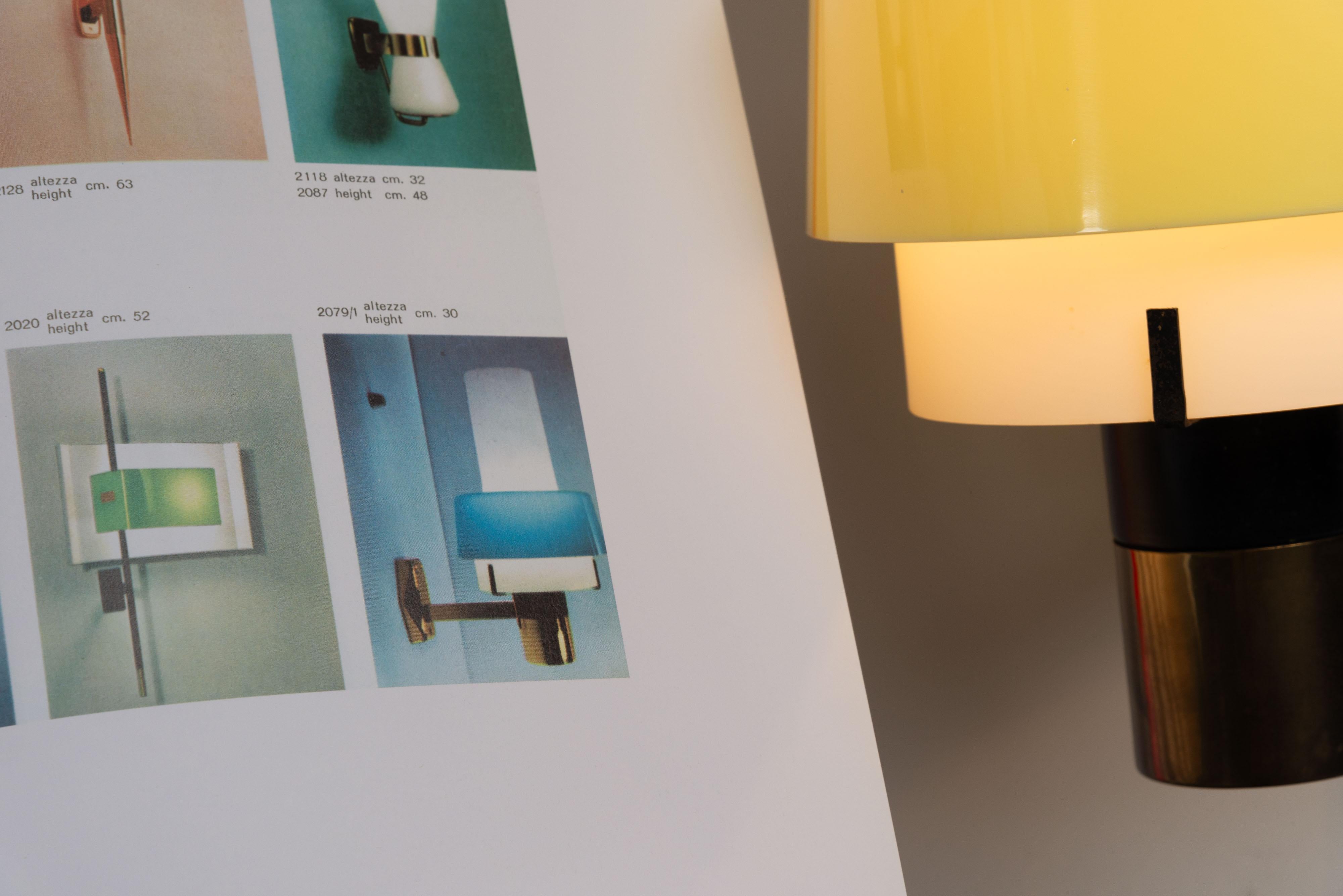 Stilnovo wall lamps model 2079 made in Italy 1960 For Sale 6