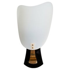Stilnovo, Wall Light, Acrylic, Brass, Metal, Italy, 1960s