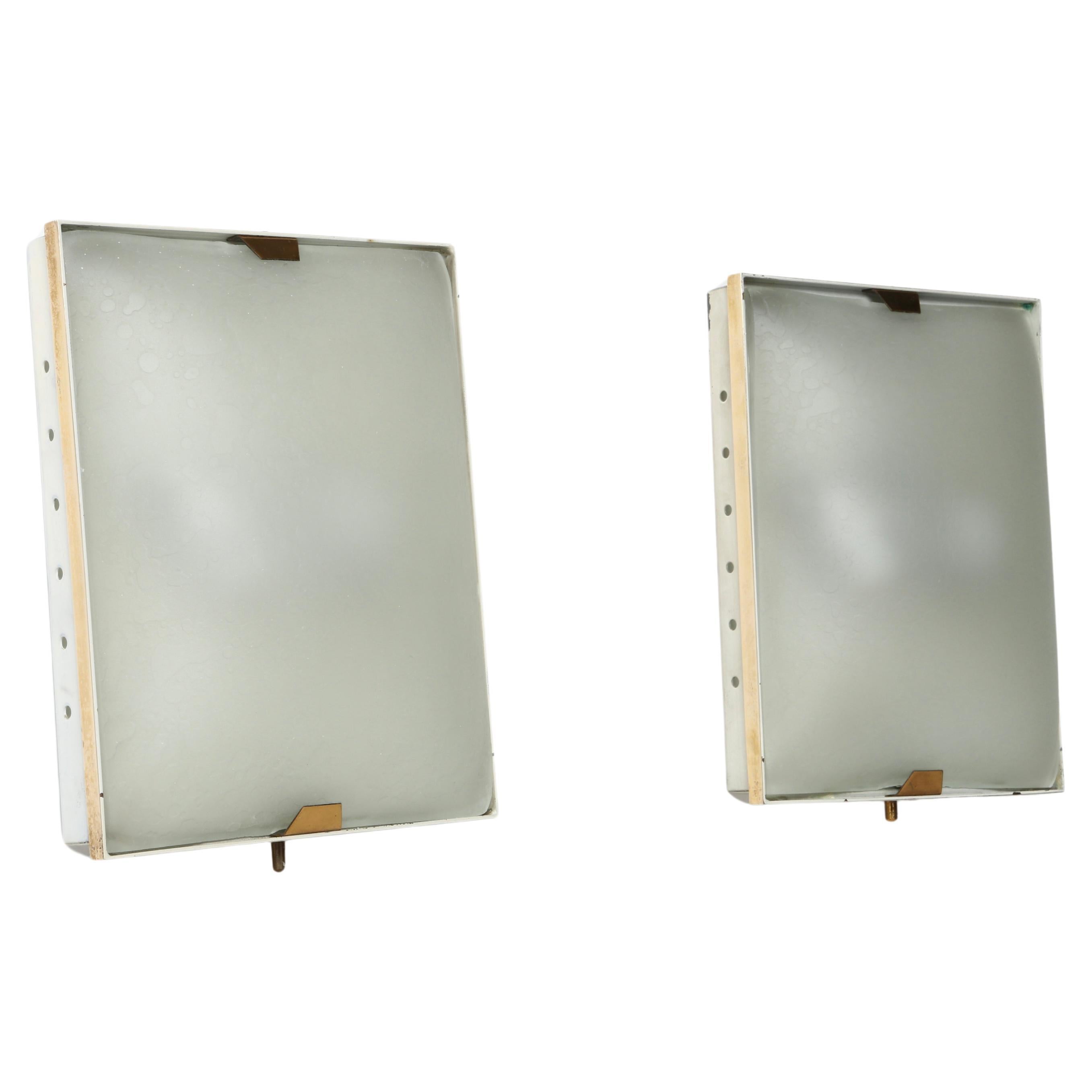 Stilnovo Wall Lights, a pair For Sale