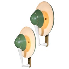 Stilnovo Wall Lights, Model B4917, Italian Design