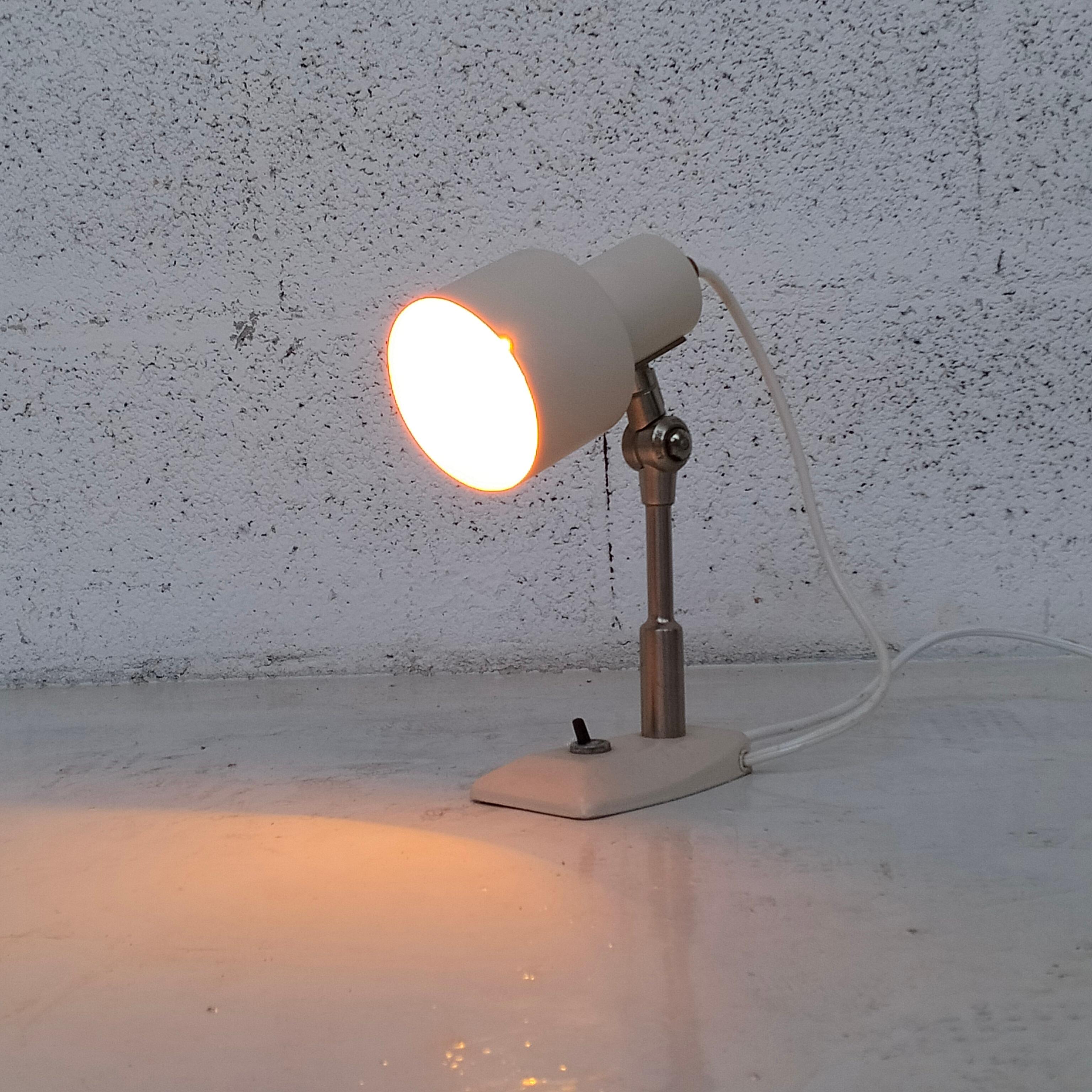 Italian Stilnovo Wall or Table Adjustable Lamp For Sale