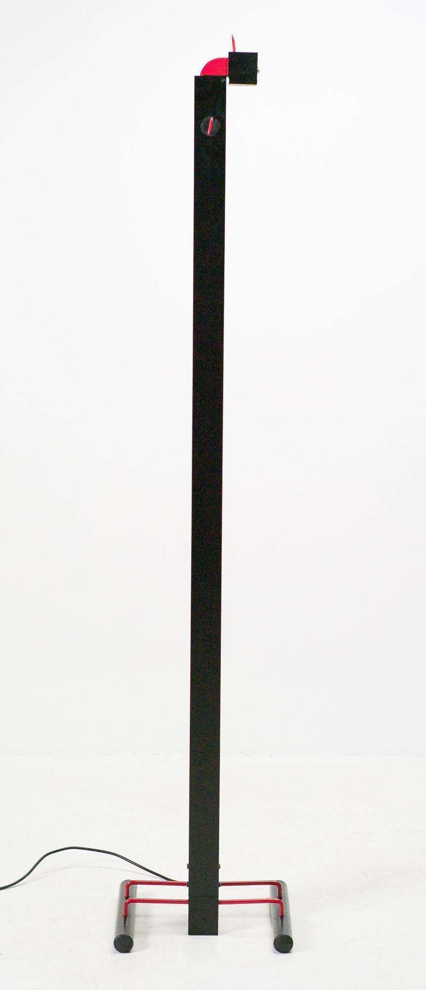 Post-Modern Stilnovo Zagar Floor Lamp