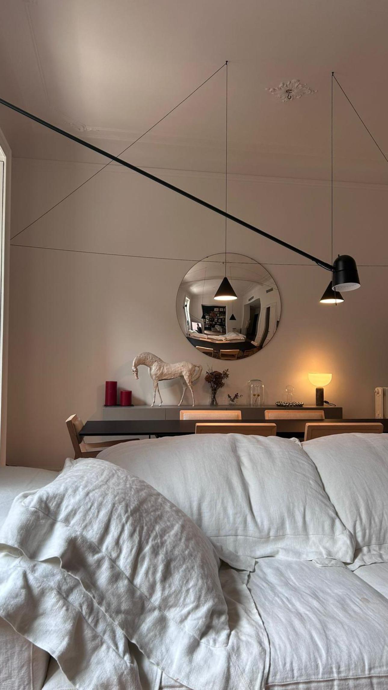 Stilo Silver Convex Mirror 120 cm/ 47