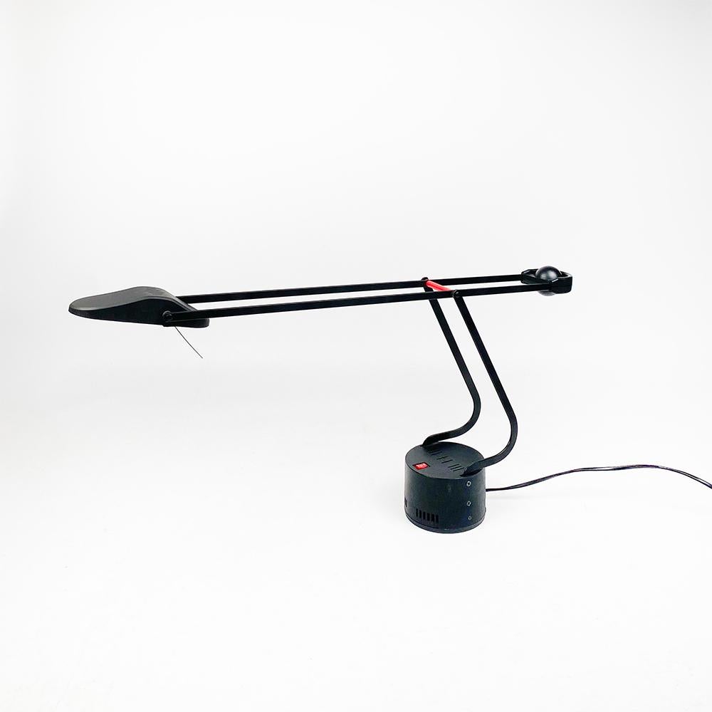 Post-Modern Stilplast Halo Desk Lamp, 1980s