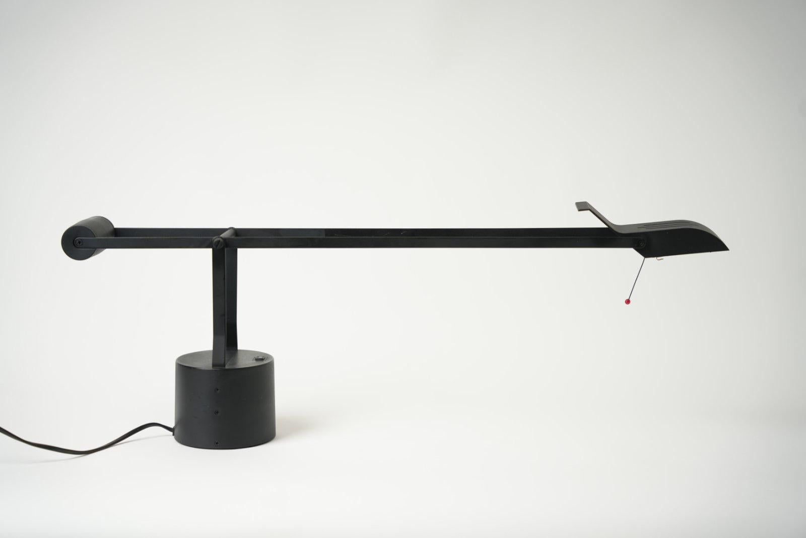 Italian Stilplast Italy Halogen Post modern Table Lamp 1970s For Sale