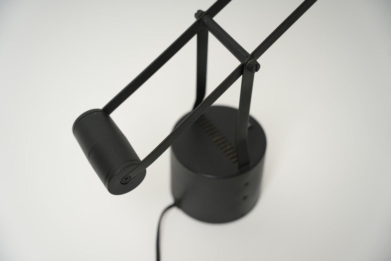 Metal Stilplast Italy Halogen Post modern Table Lamp 1970s For Sale