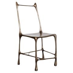 Stilum - Shaped bronze chair