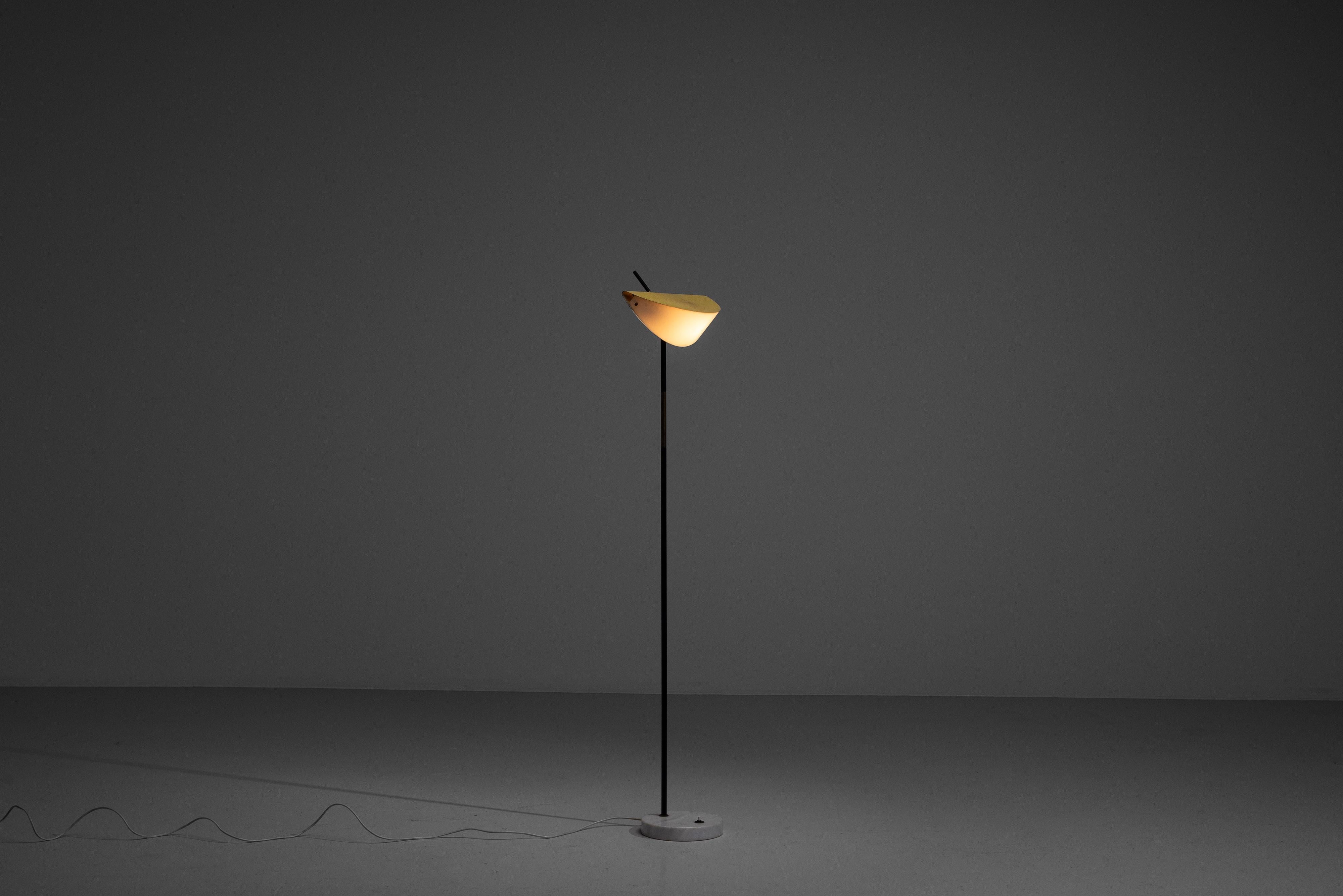 Lampada da terra regolabile Stilux made in Italy 1960 in vendita 4