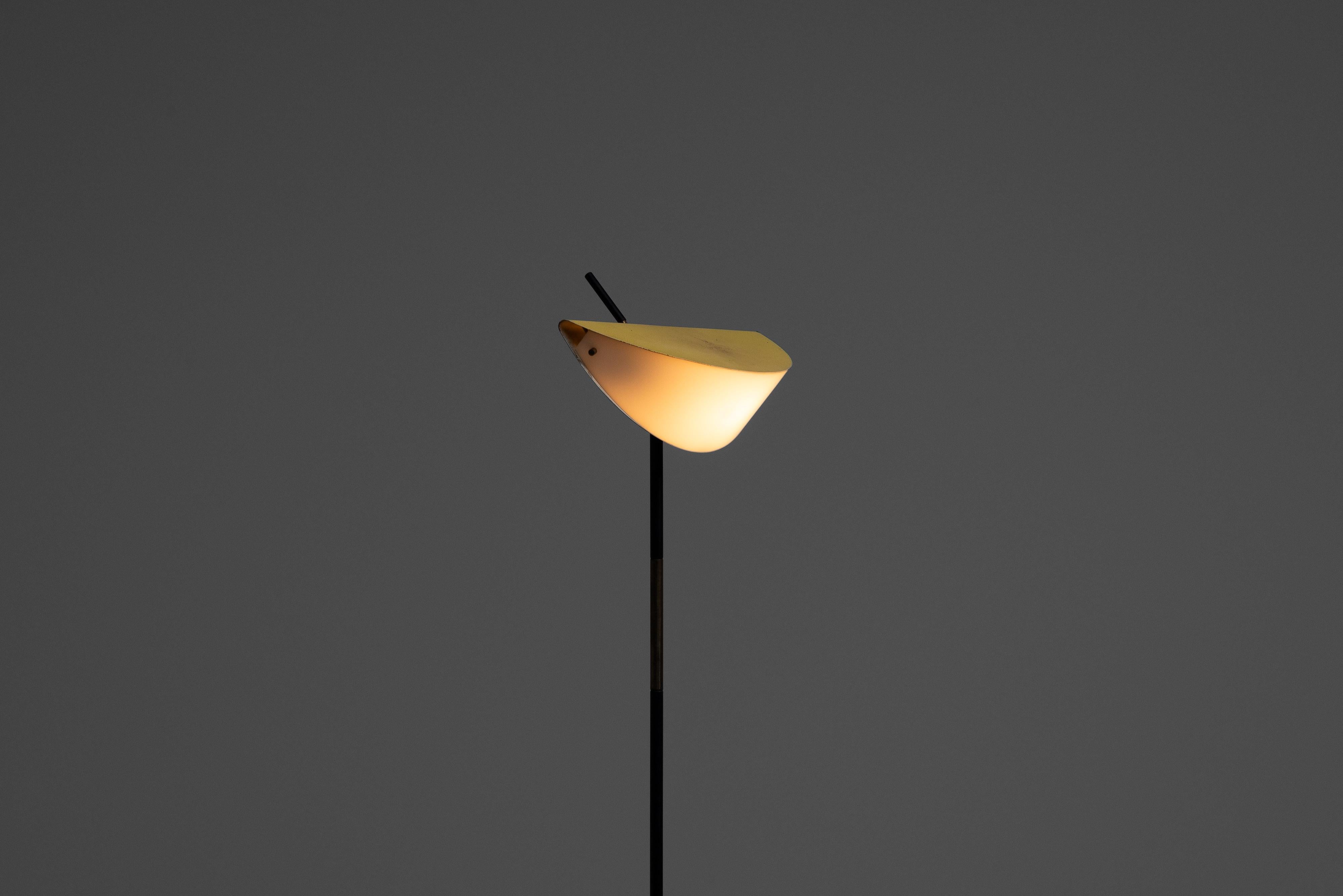 Lampada da terra regolabile Stilux made in Italy 1960 in vendita 5