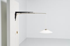 Stilux Adjustable Pivoting Wall Lamp Italy 1960