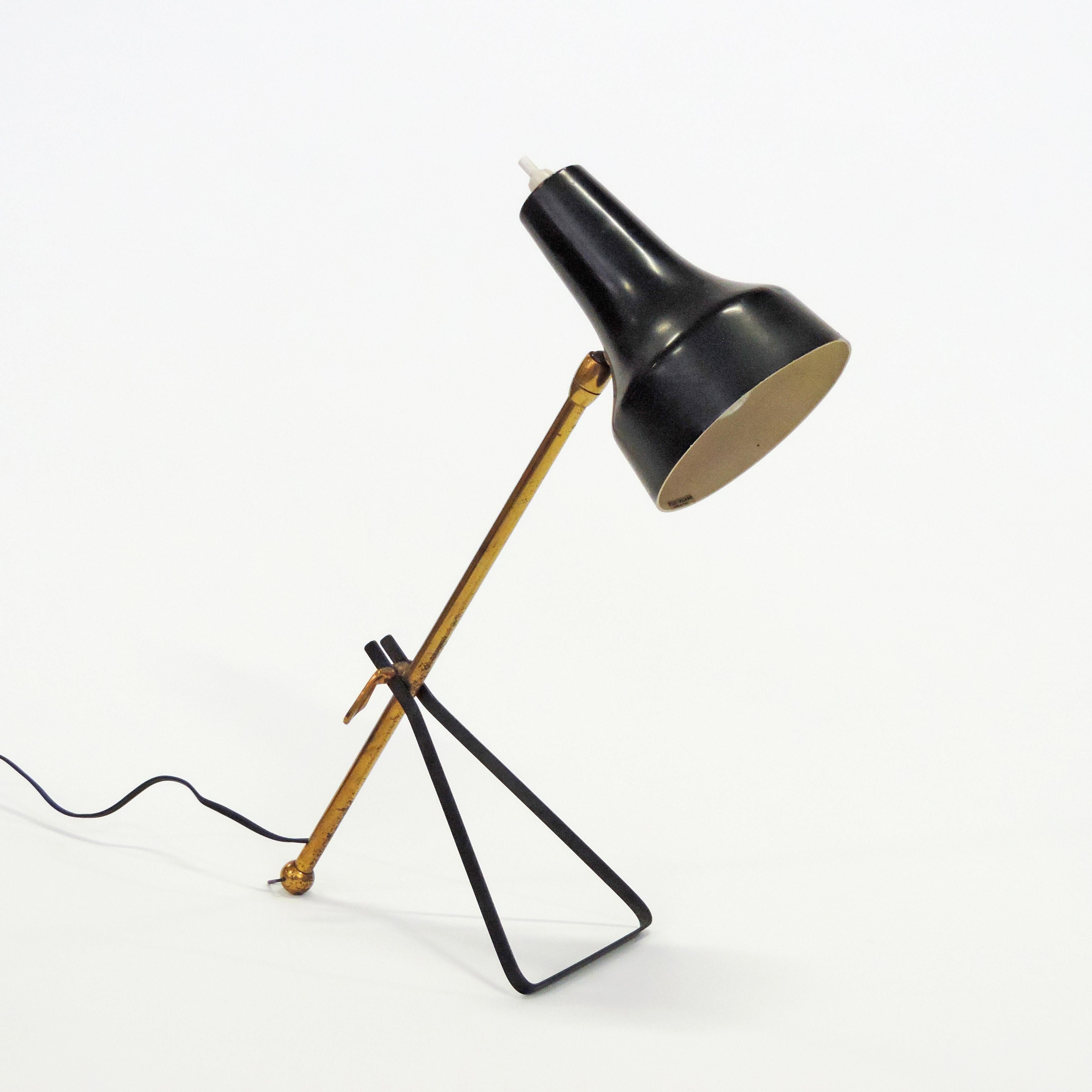 Stilux Adjustable Table or Wall Lamp, Italy, 1950s In Good Condition For Sale In Milan, IT