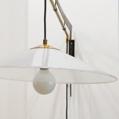 Stilux Counterweight Adjustable Swing Arm Wall Light, Italy, 1960s