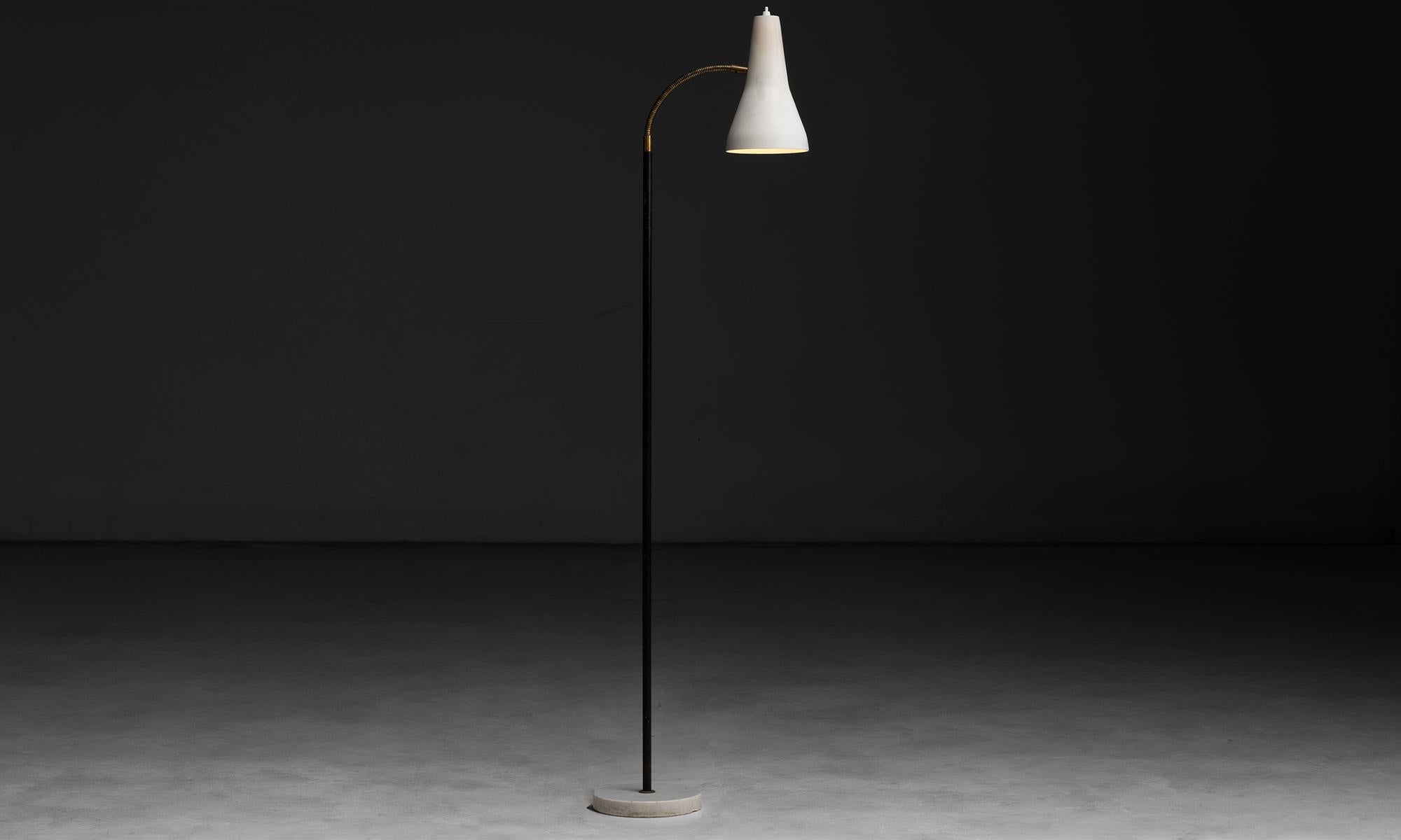 Stilux Floor Lamp

Italy circa 1950

8”w x 13”d x 56”h