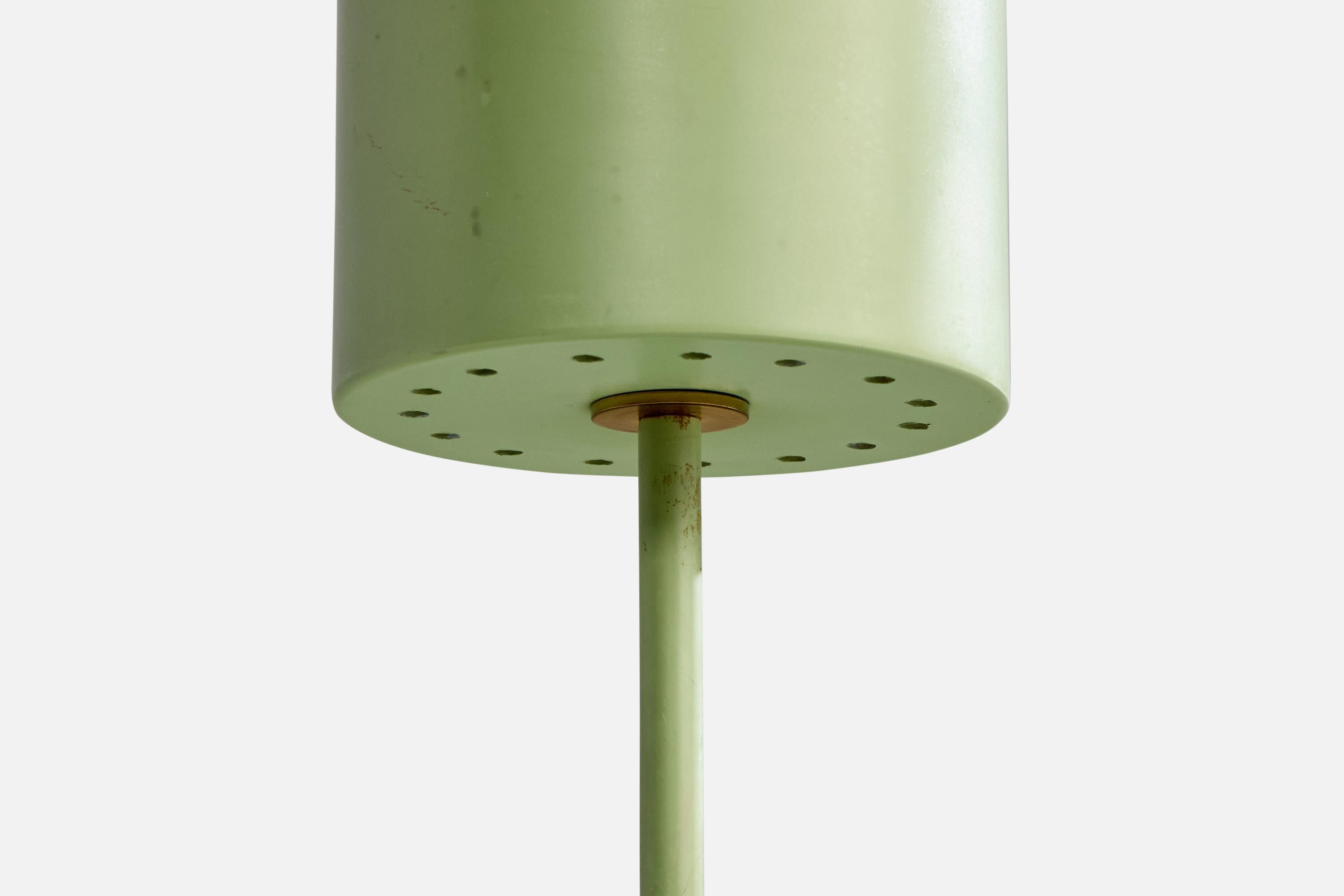 Stilux, Lámpara de pie, Metal, Latón, Mármol, Plexiglás, Italia, Años 50 en Bueno estado para la venta en High Point, NC