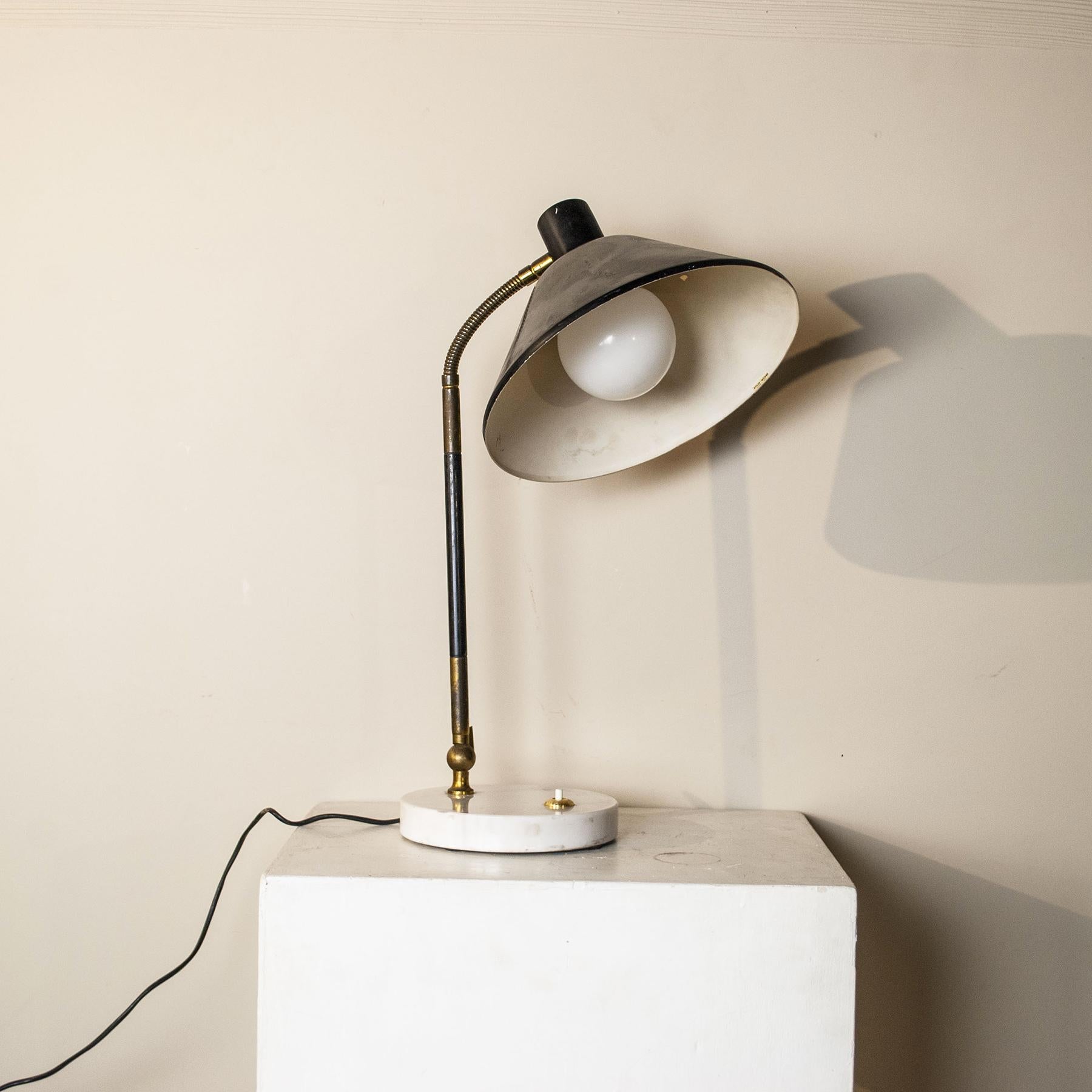Stilux italia lampe de table mi-siècle moderne, années 50. en vente 5