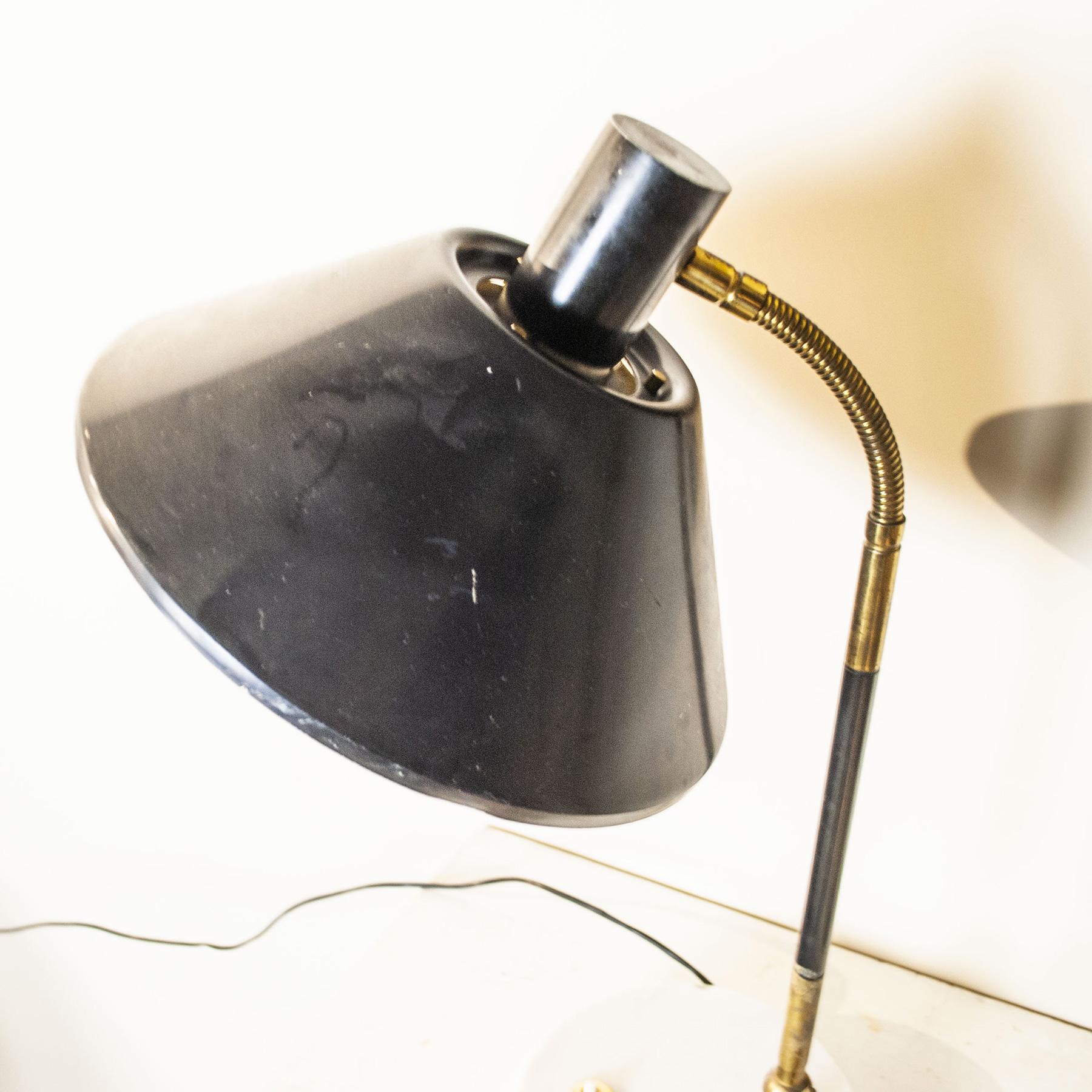 Stilux italia lampe de table mi-siècle moderne, années 50. en vente 2