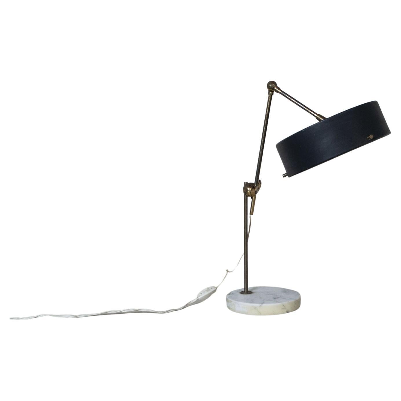 Lampe de table italienne Stilux du milieu du siècle dernier des années 50 en vente