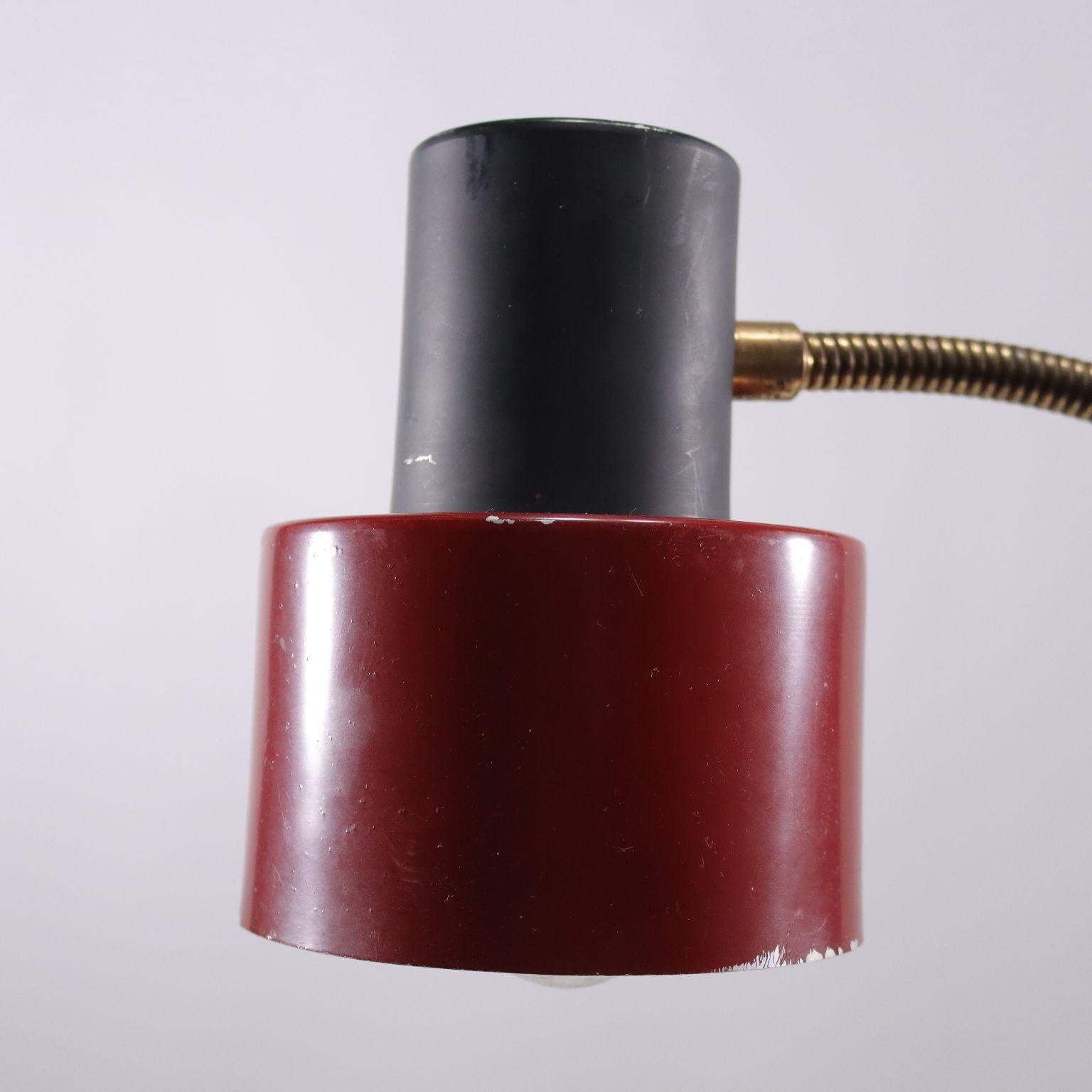 Enameled Stilux Lamp from the 1960s For Sale