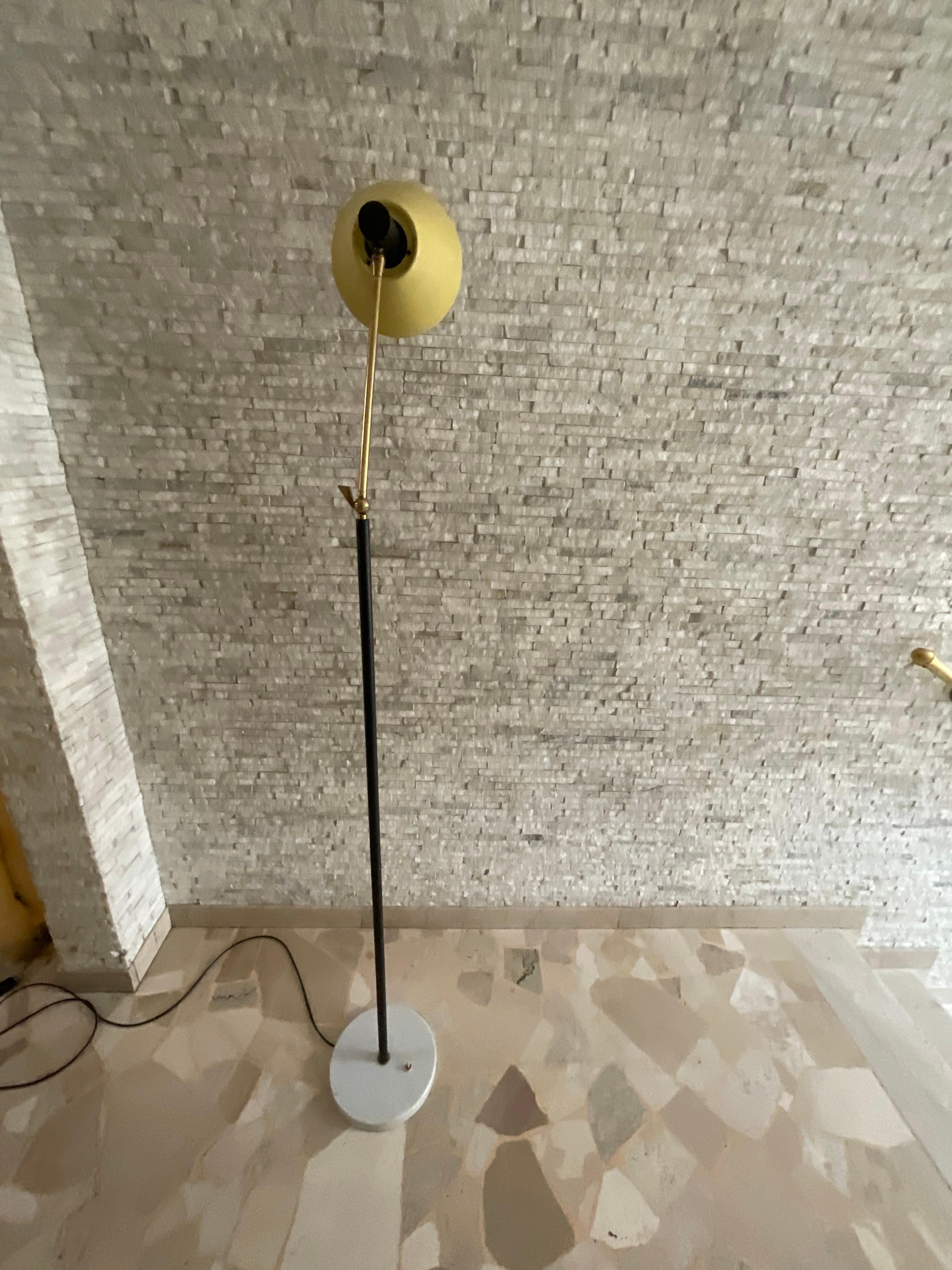 STILUX - Floor Lamp - Made in ITALY 1950s For Sale 4