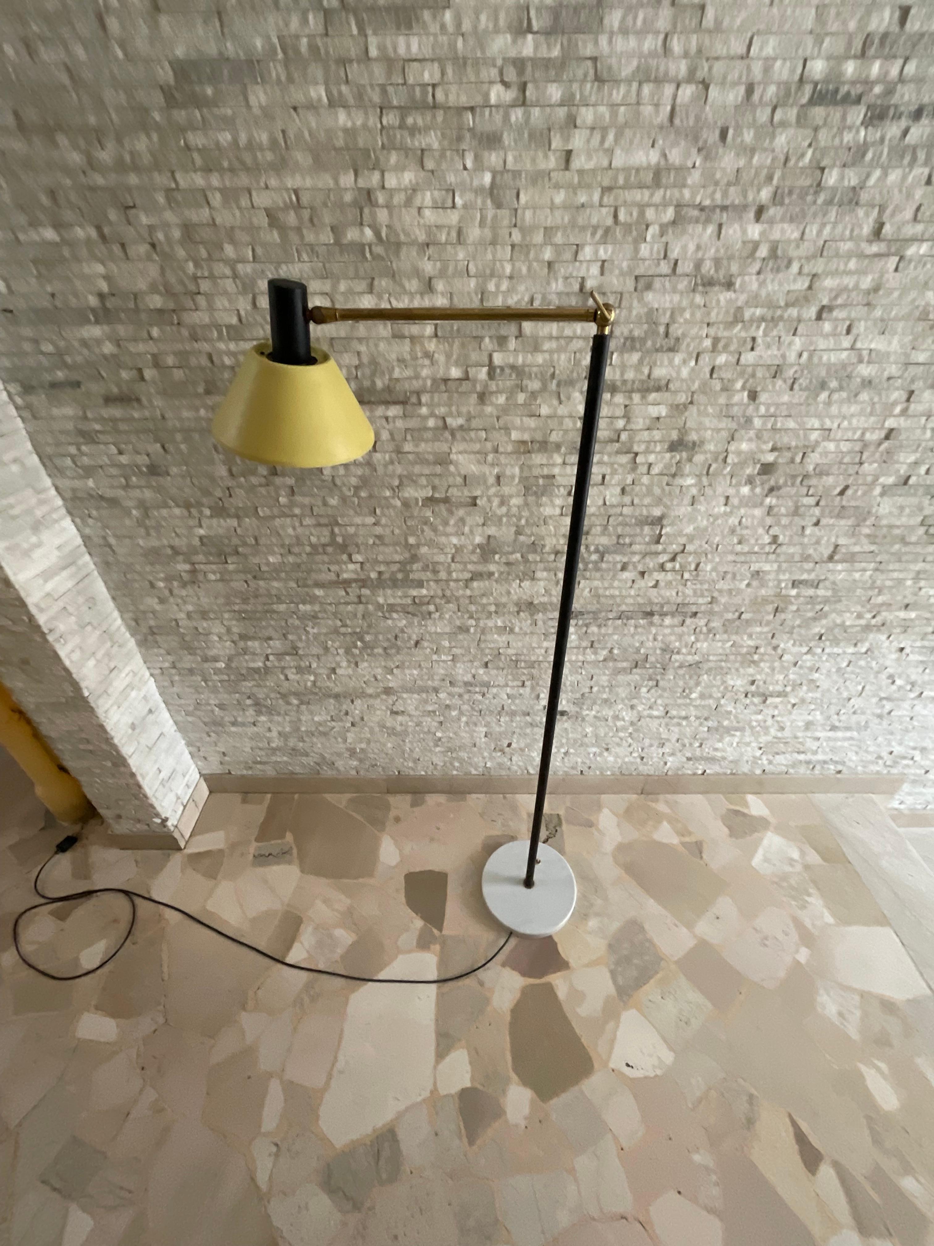 Mid-Century Modern STILUX - Floor Lamp - Made in ITALY 1950s For Sale