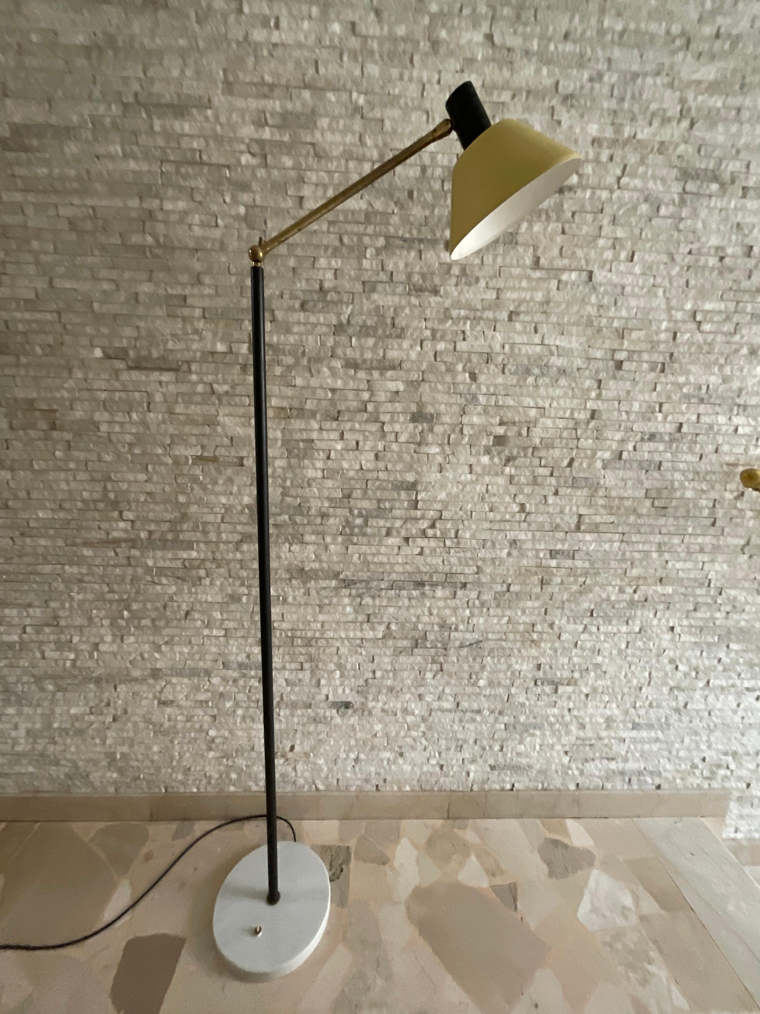 STILUX - Floor Lamp - Made in ITALY 1950s For Sale 1