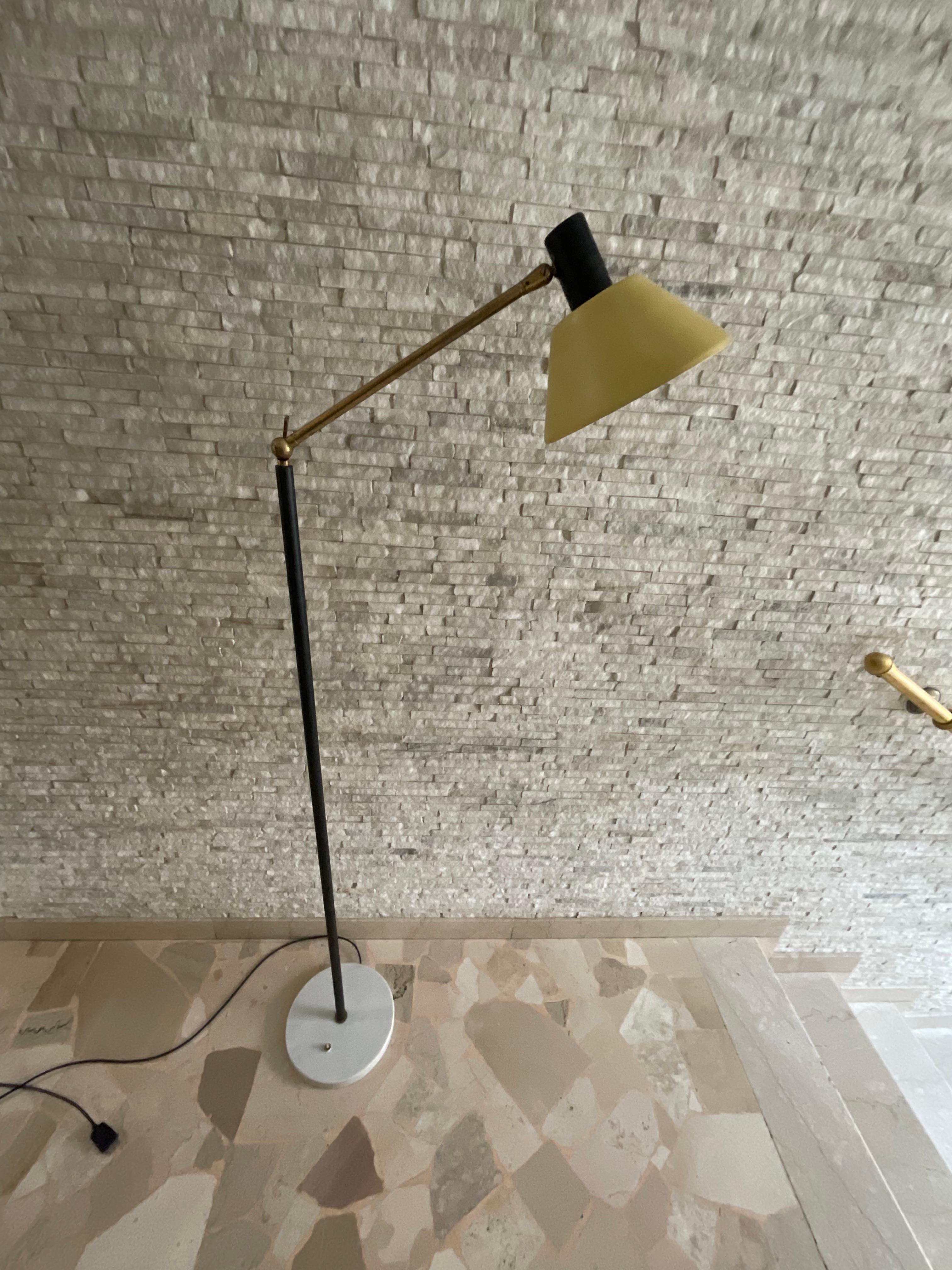 STILUX - Floor Lamp - Made in ITALY 1950s For Sale 2