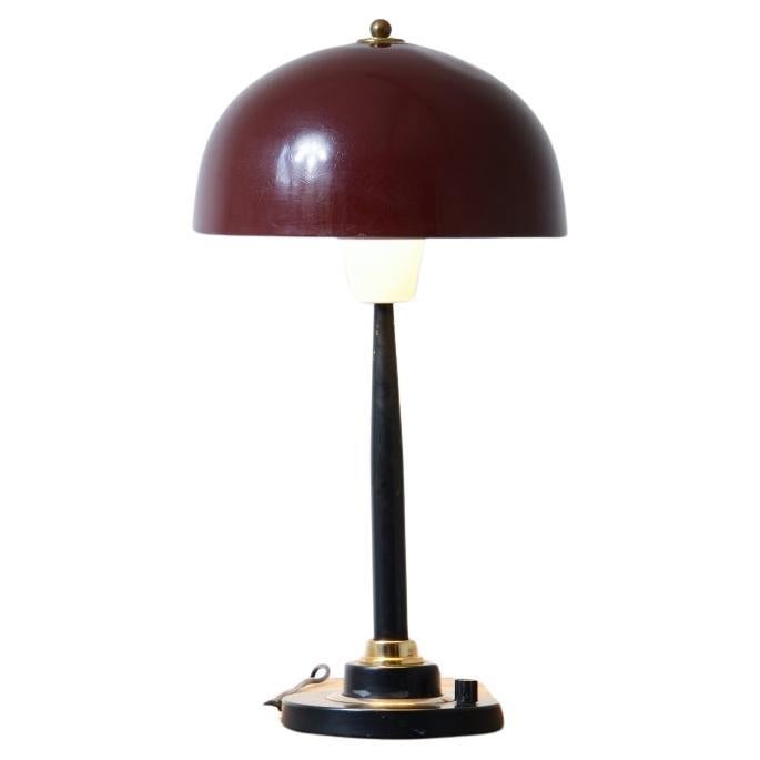 Stilux Milan  Large three-color metal table lamp For Sale