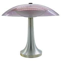 Stilux Milano Mauve Table Lamp, Italy, 1970s