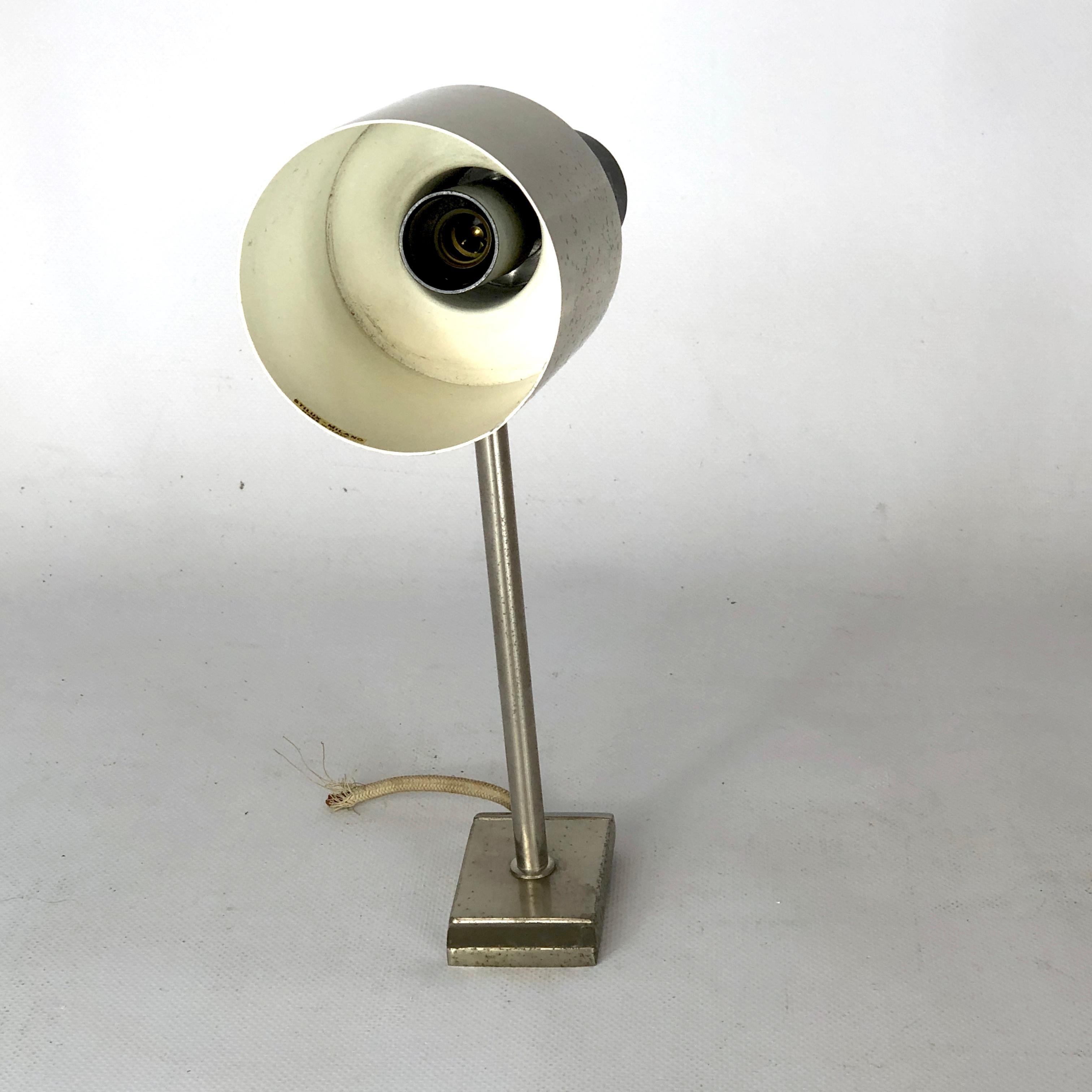 Italian Stilux Milano, Mid-Century Articulated Wall Lamp from 60s For Sale