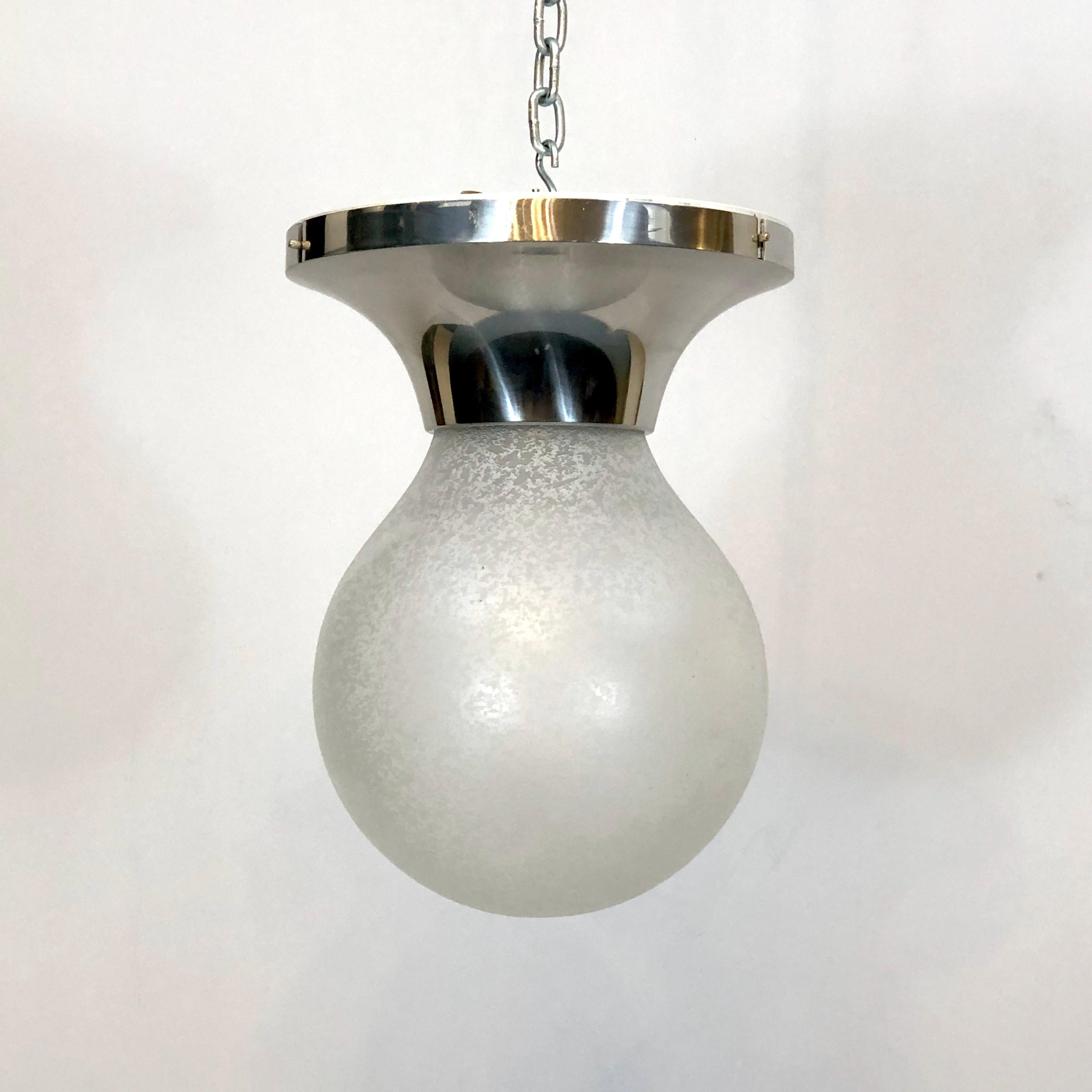 Mid-Century Modern Stilux Milano, Mid-Century Ceiling Lamp Model Sassari from 60s For Sale