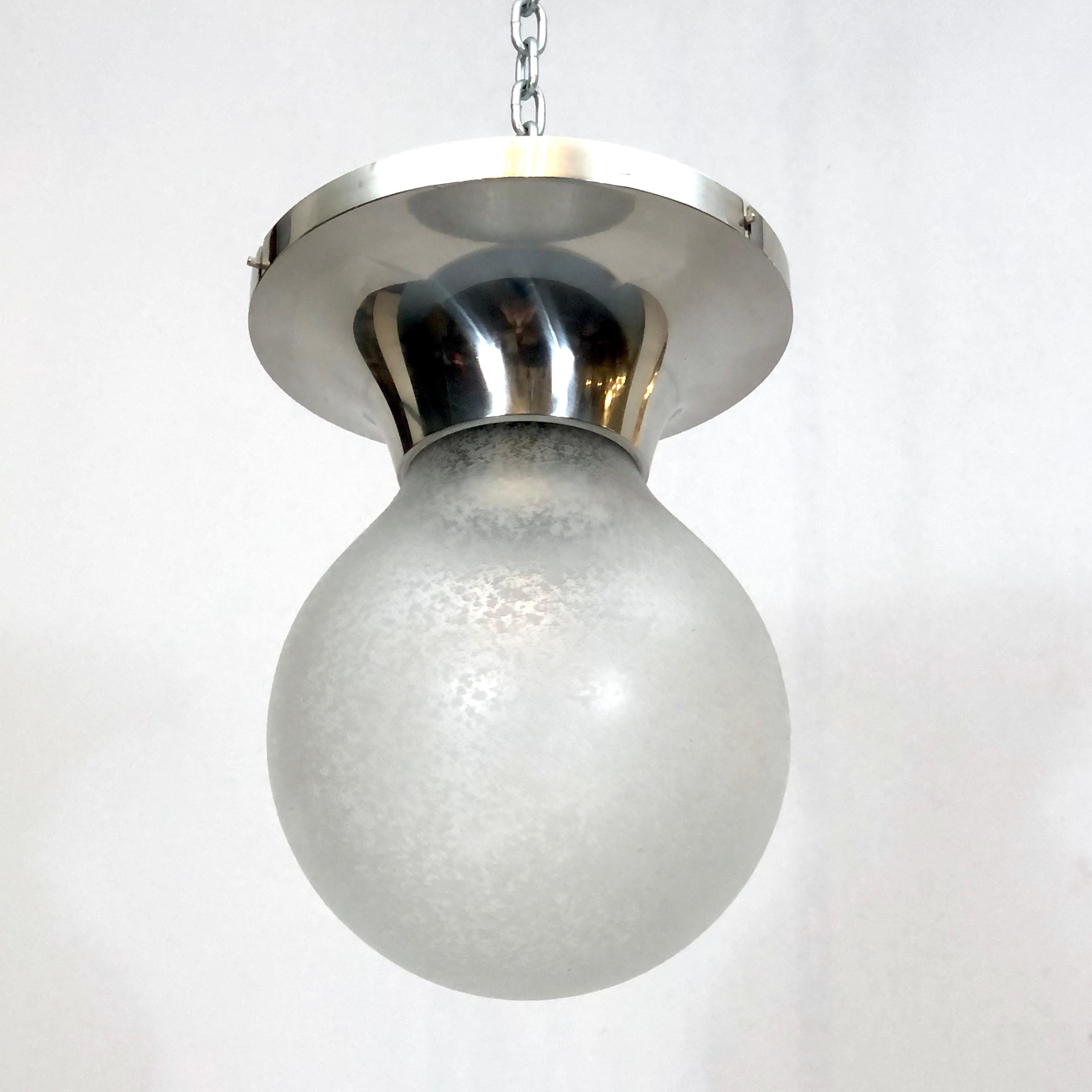 Italian Stilux Milano, Mid-Century Ceiling Lamp Model Sassari from 60s For Sale