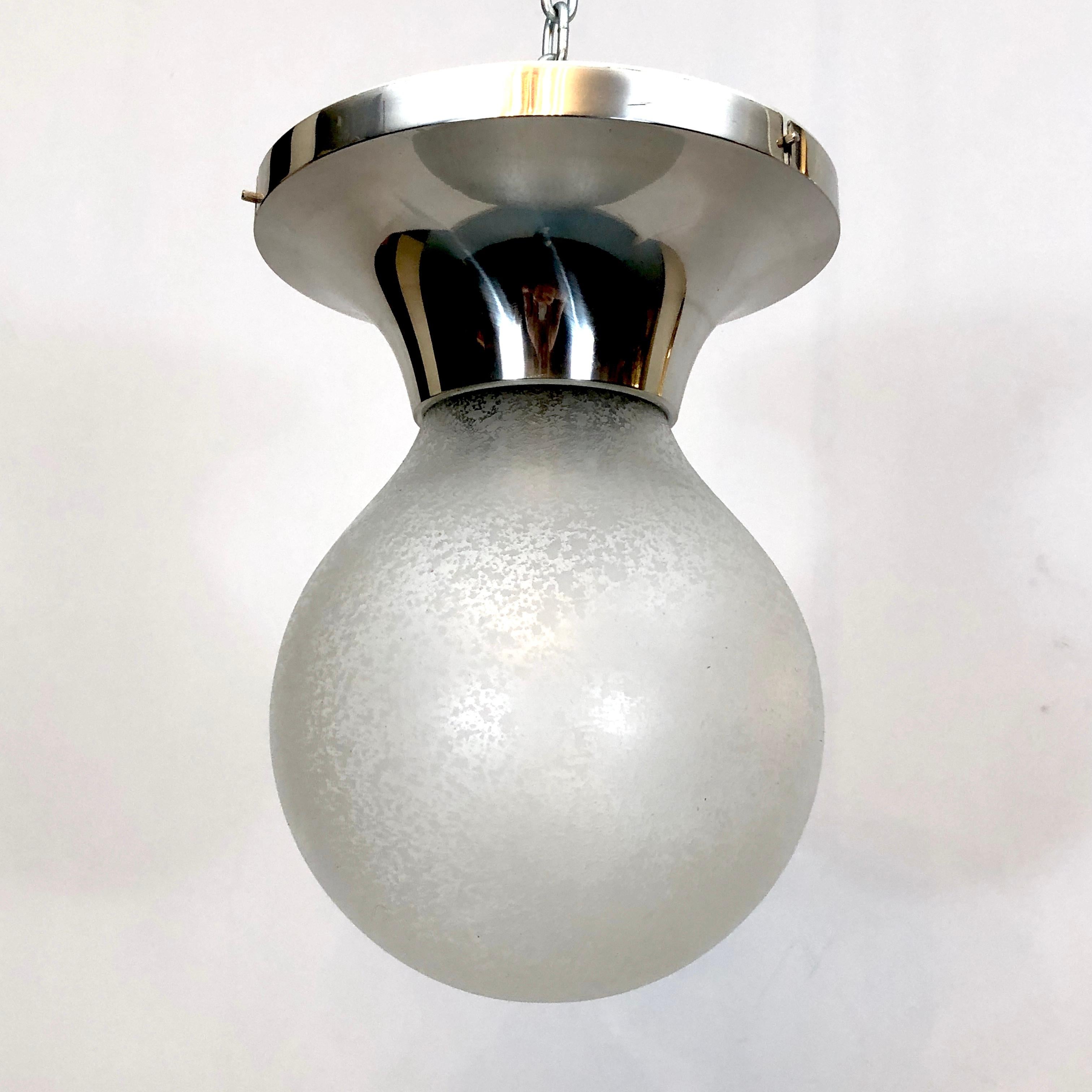 Stilux Milano, Mid-Century Ceiling Lamp Model Sassari from 60s In Good Condition For Sale In Catania, CT