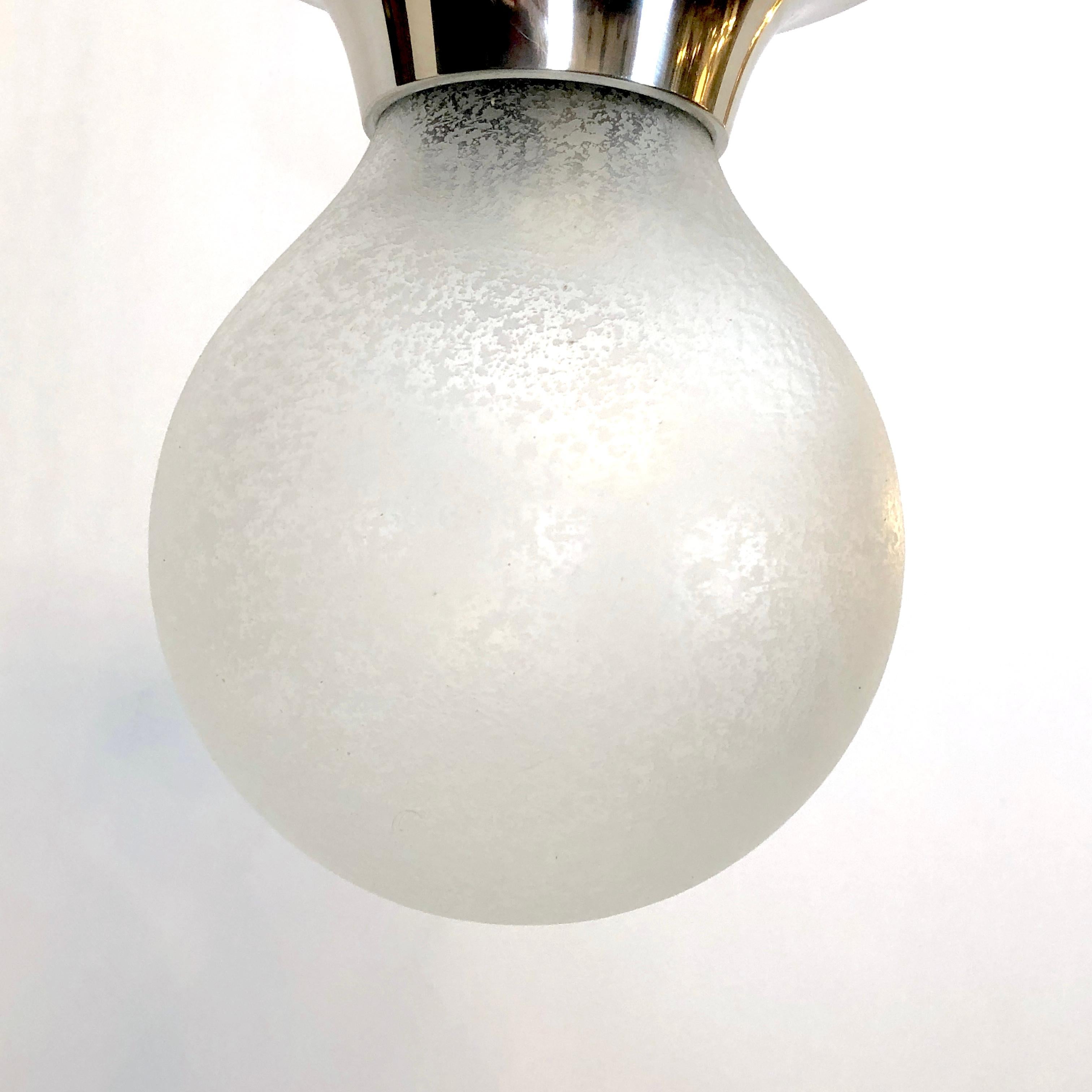 20th Century Stilux Milano, Mid-Century Ceiling Lamp Model Sassari from 60s For Sale