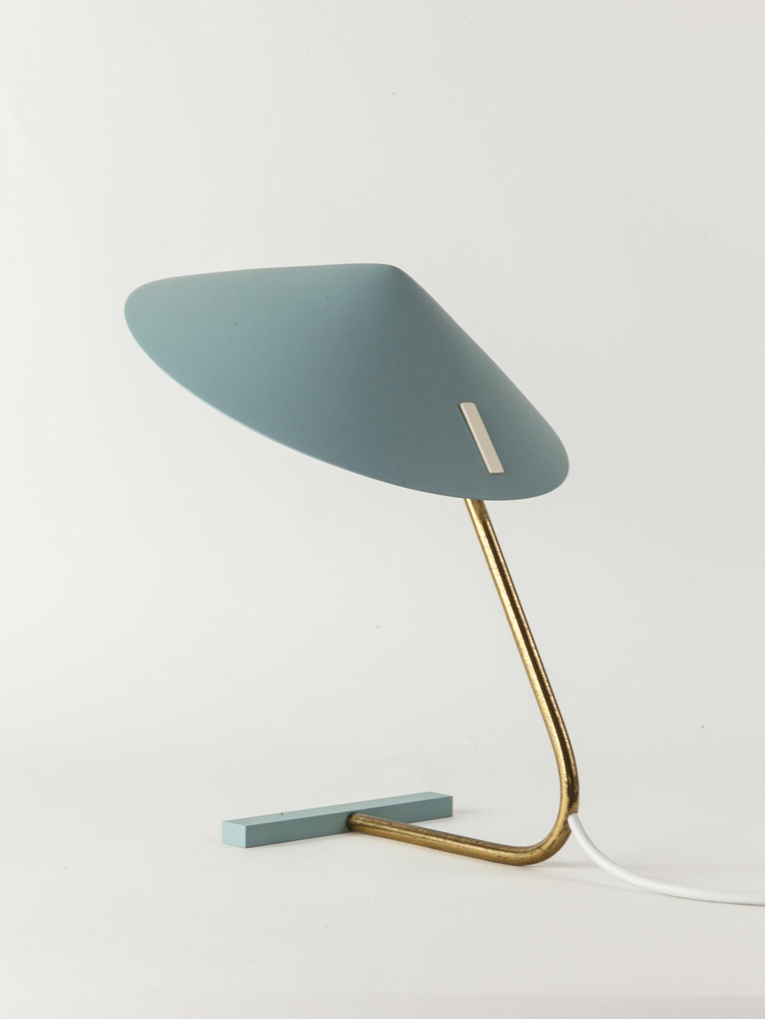 20ième siècle Lampe de table moderniste Stilux Milano, Italie, années 1950  en vente