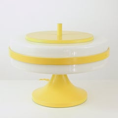 Stilux Milano lampe de bureau Pop Art jaune et blanche