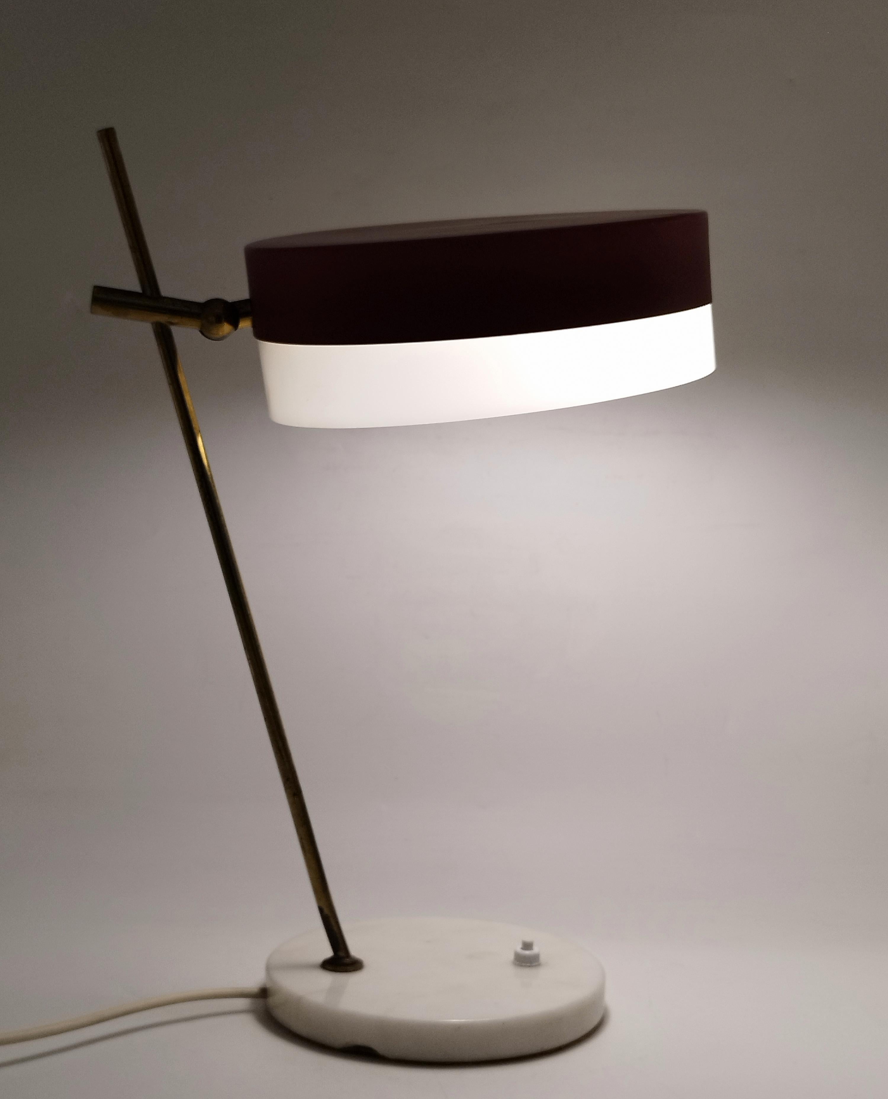 Stilux Milano Rare Table Lamp, Italy 1950s 1