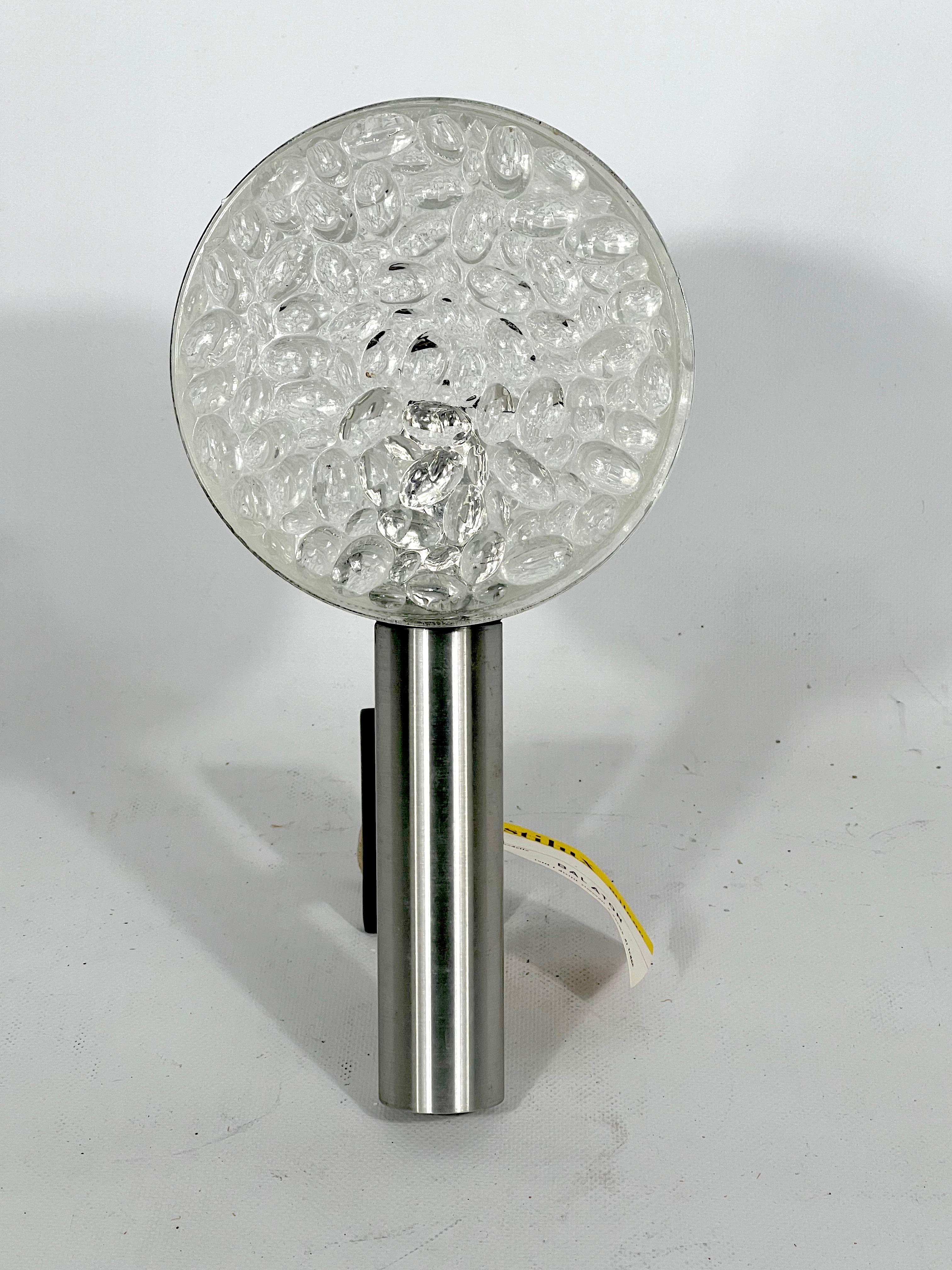 Stilux Milano, Single Large Sconce Model Balaton, Italy 1960s In Excellent Condition For Sale In Catania, CT
